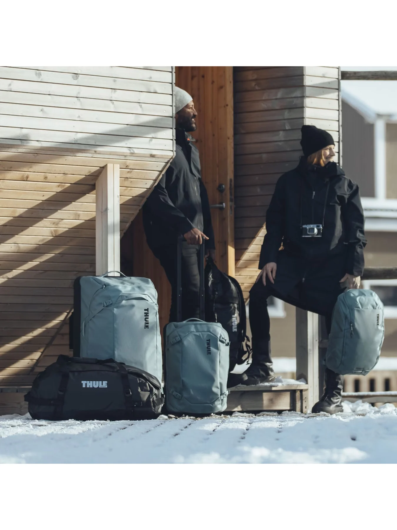 Chasm Recycled Duffel 40L Black - Image 2