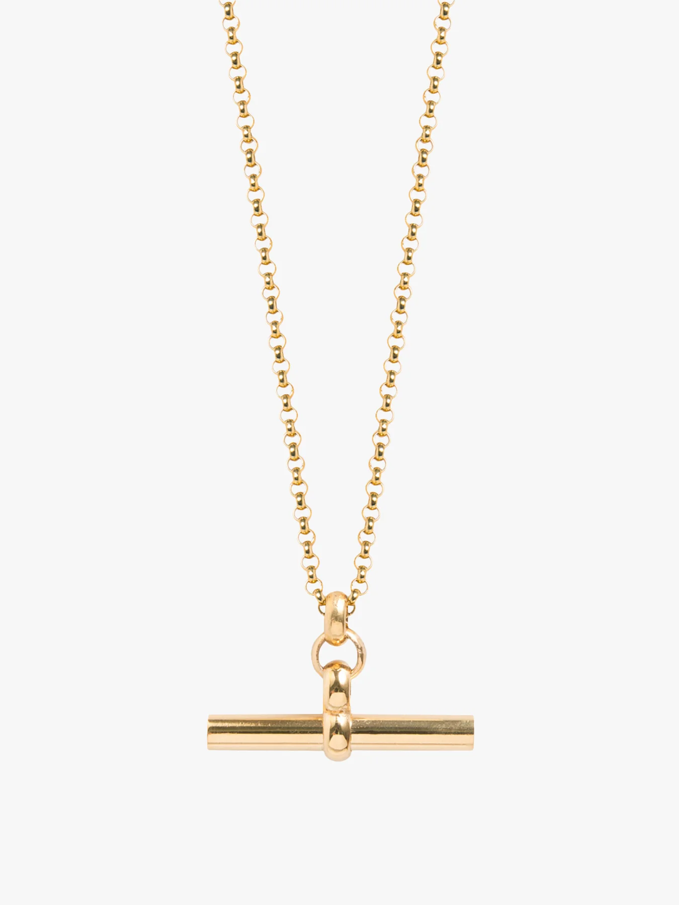 Medium T-Bar Belcher Necklace