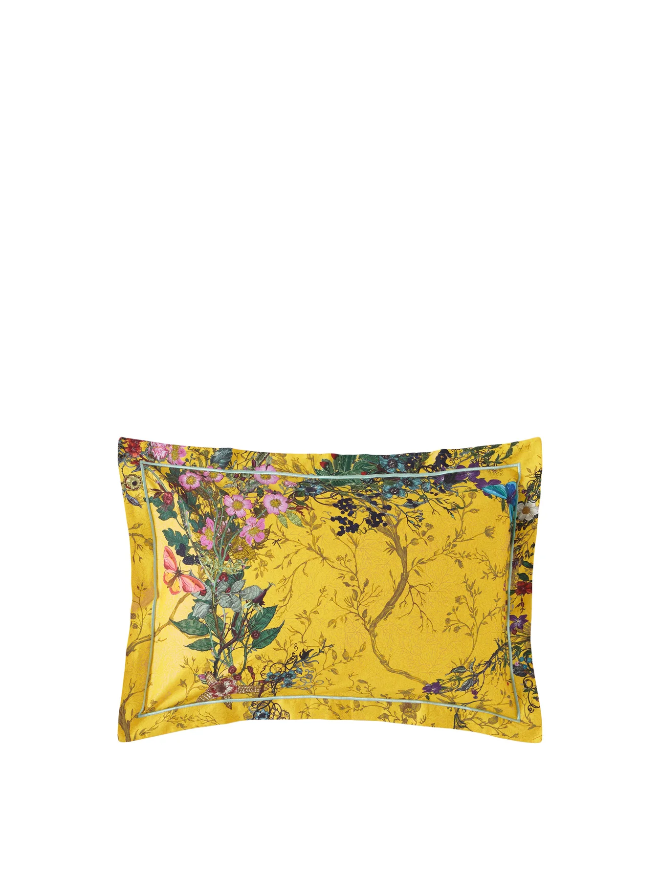 Bloomsbury Garden Duvet Cover Set Yellow - Image 3