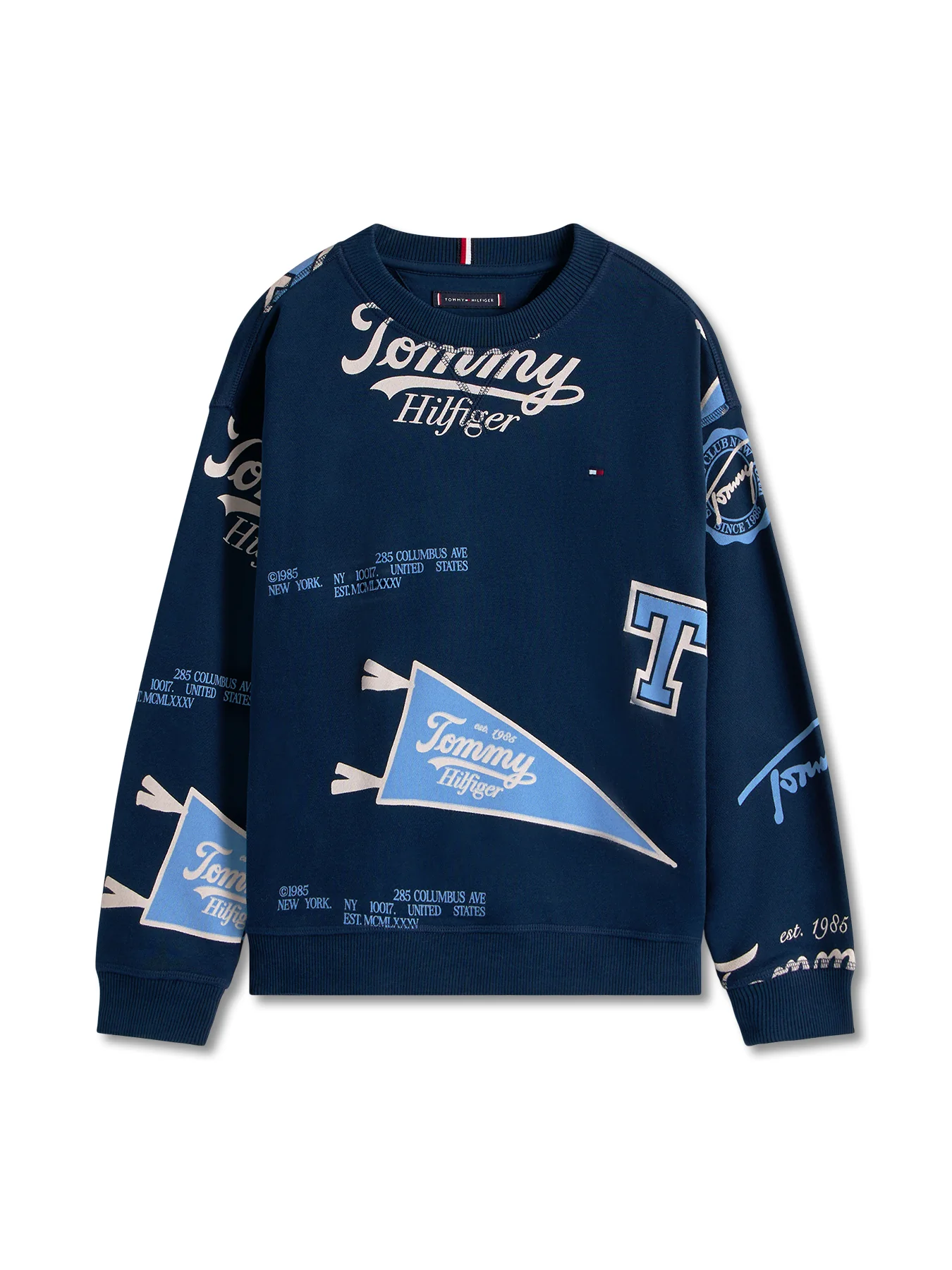 All-Over Logo Print Sweatshirt