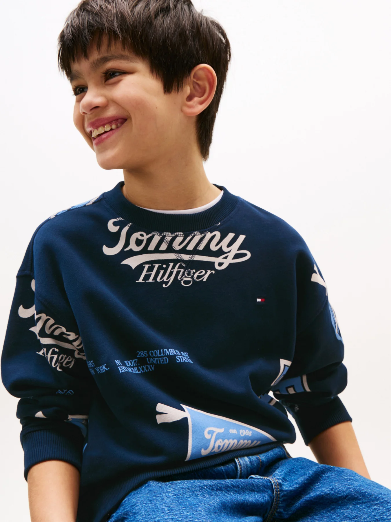 All-Over Logo Print Sweatshirt - Image 5