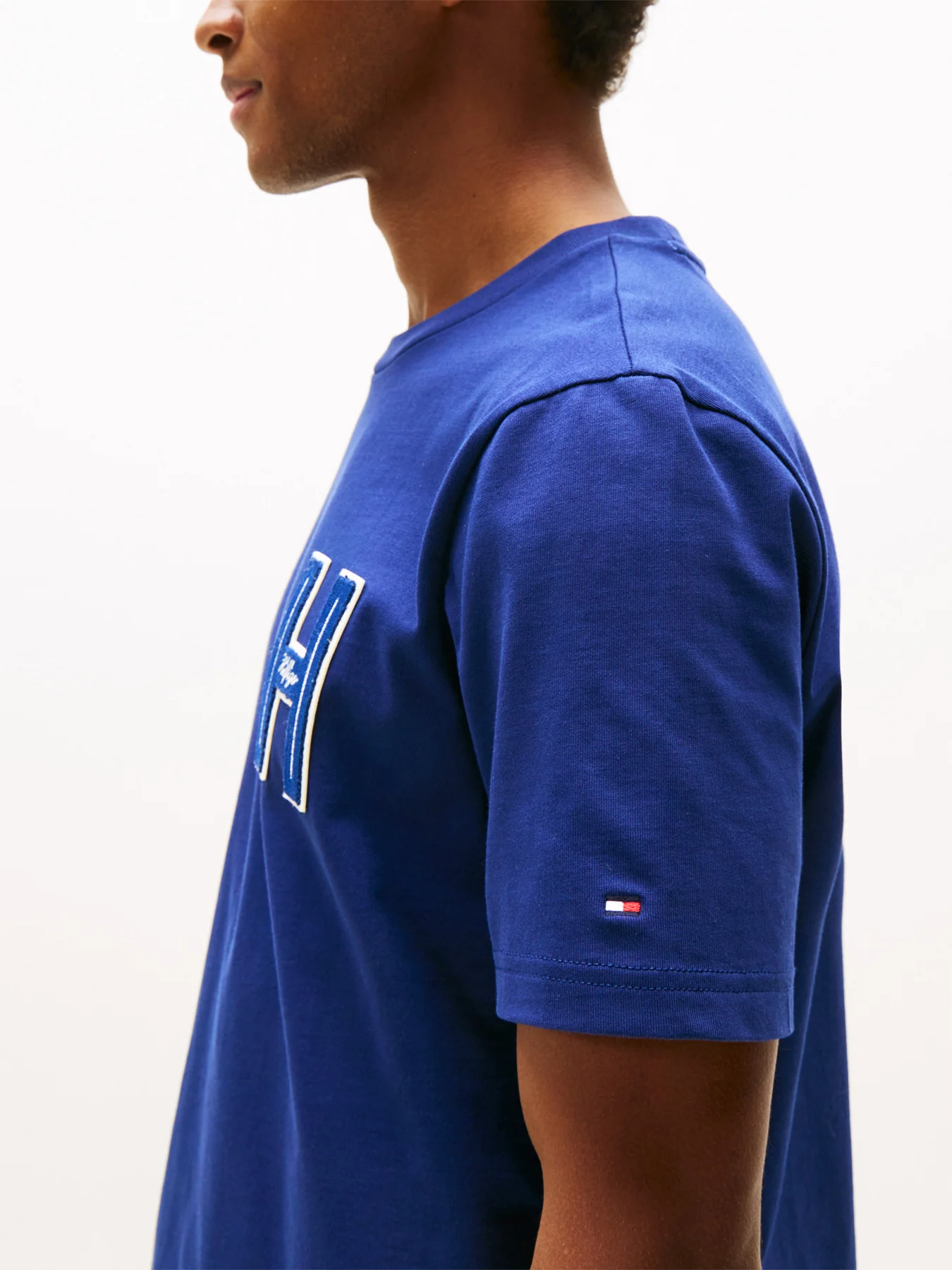 Athleisure Letter Appliqu� T-Shirt - Image 5