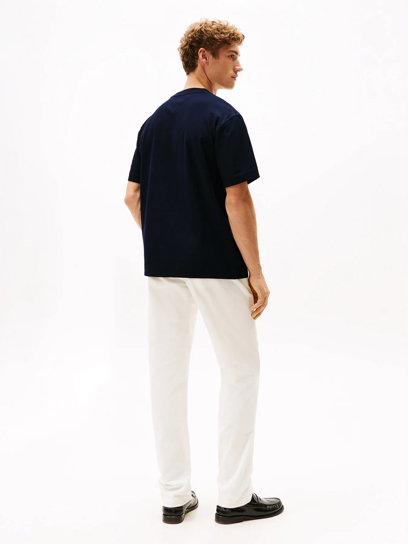 Graphic Relaxed Crew Neck T-Shirt Cotton - Image 4