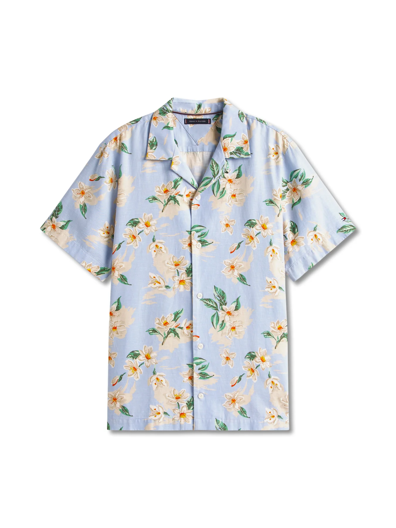 Lightweight Regular Fit Floral Short Sleeve Shirt