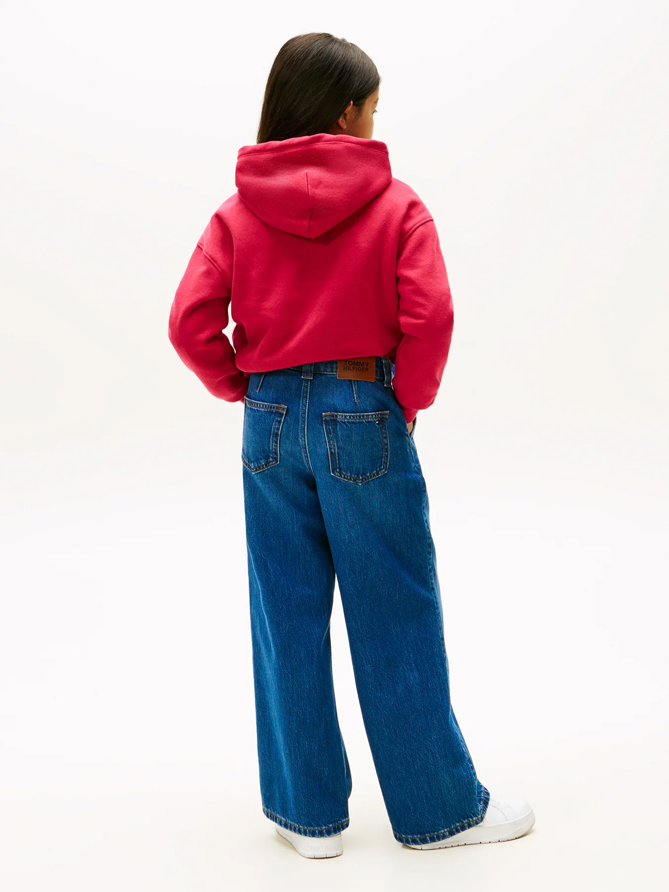 Kids’ Mabel High Rise Wide Leg Jeans - Image 3