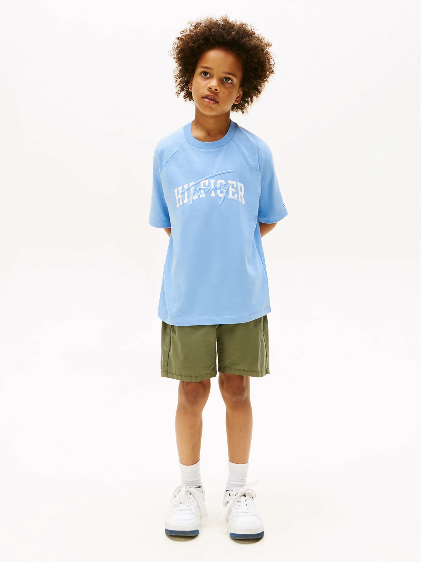 Mixed Logo Raglan Sleeve T-Shirt - Image 4