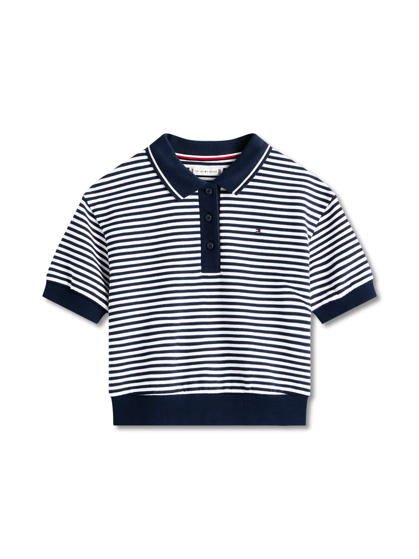 Relaxed Striped Polo Shirt