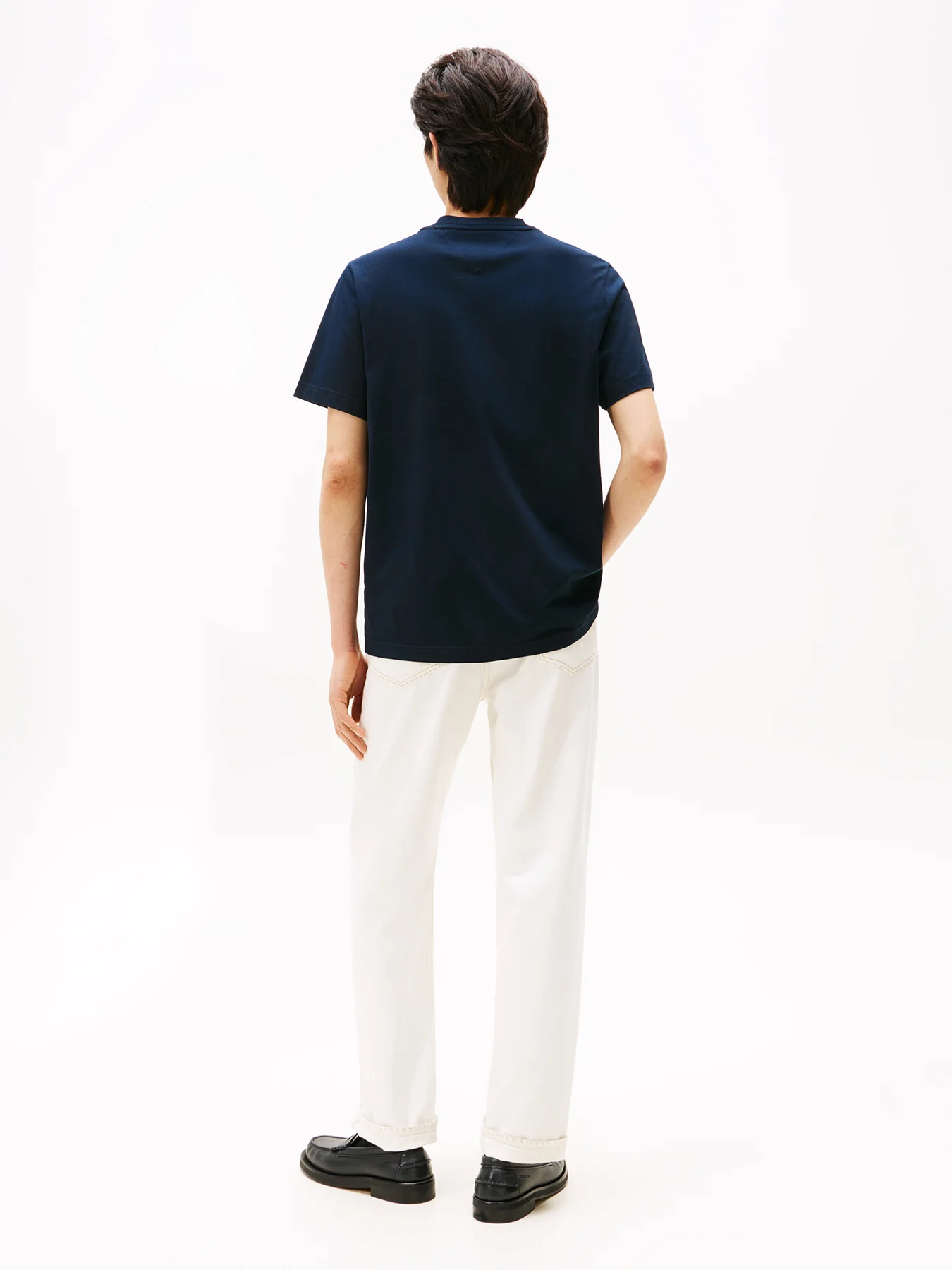 Rubberised Crest Jersey T-Shirt Blue - Image 3
