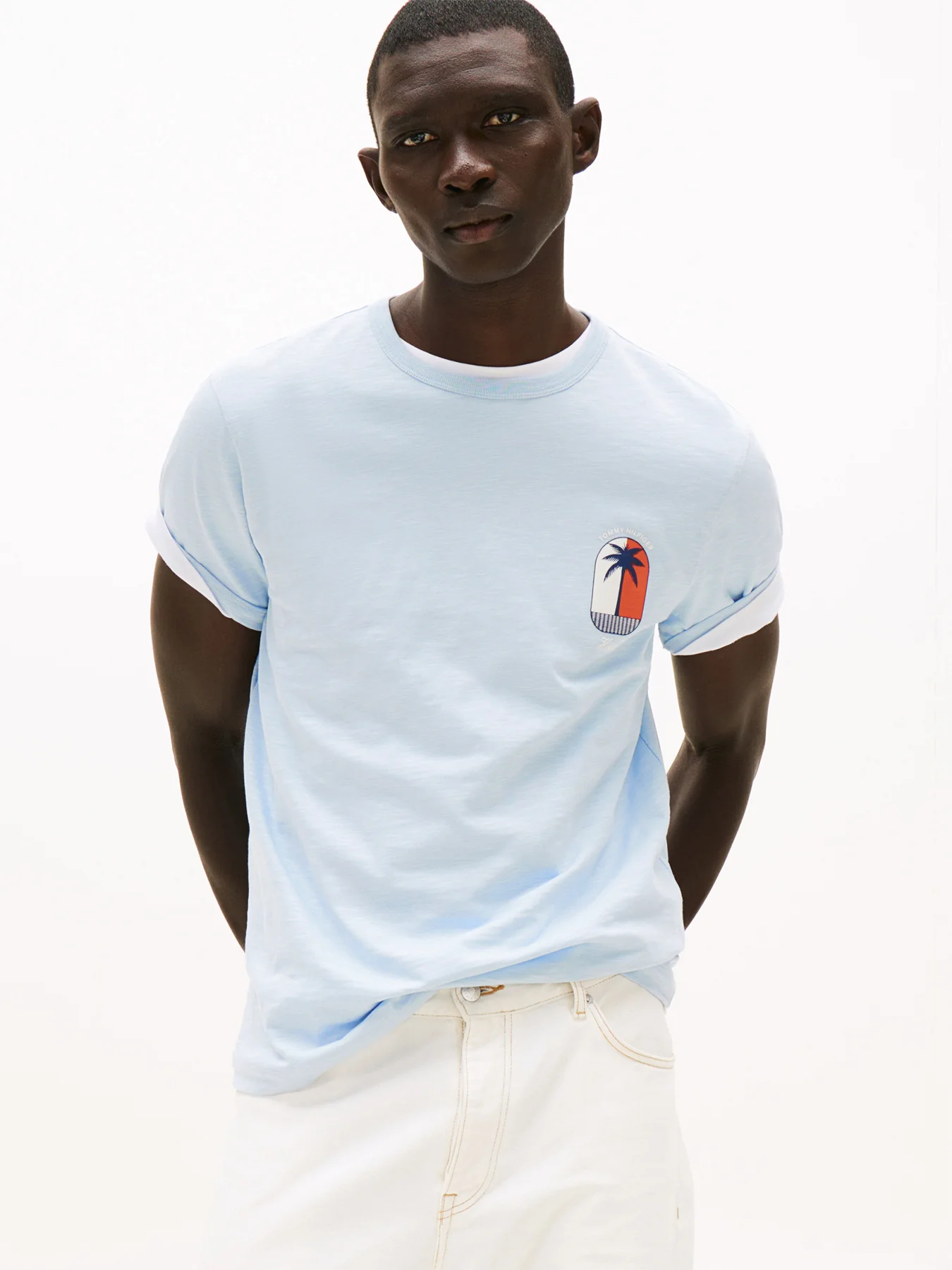 Tropical Logo Crew Neck T-Shirt - Image 2