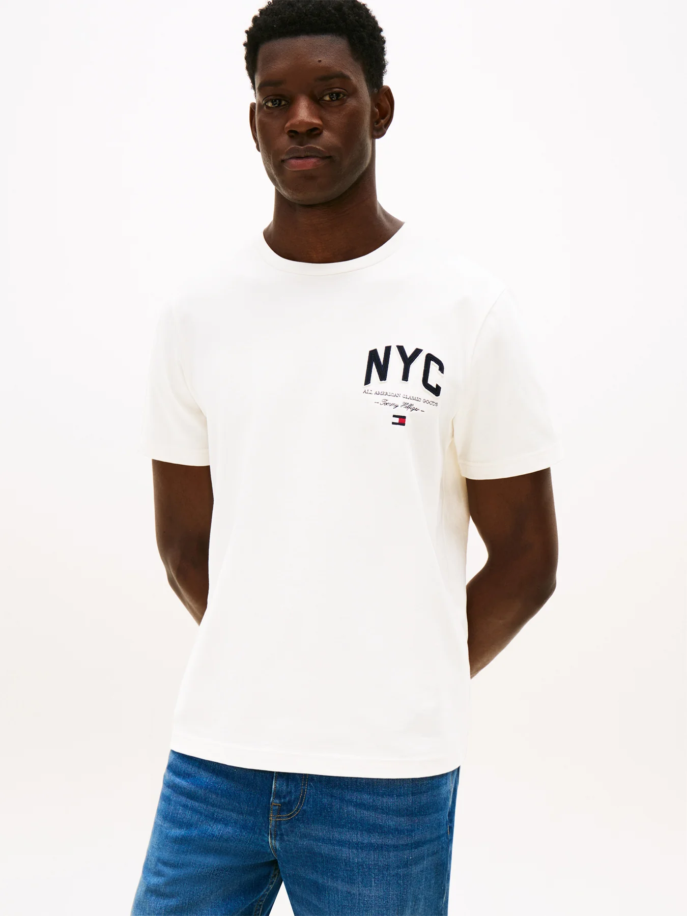 Athleisure Logo Embroidery T-Shirt - Image 2