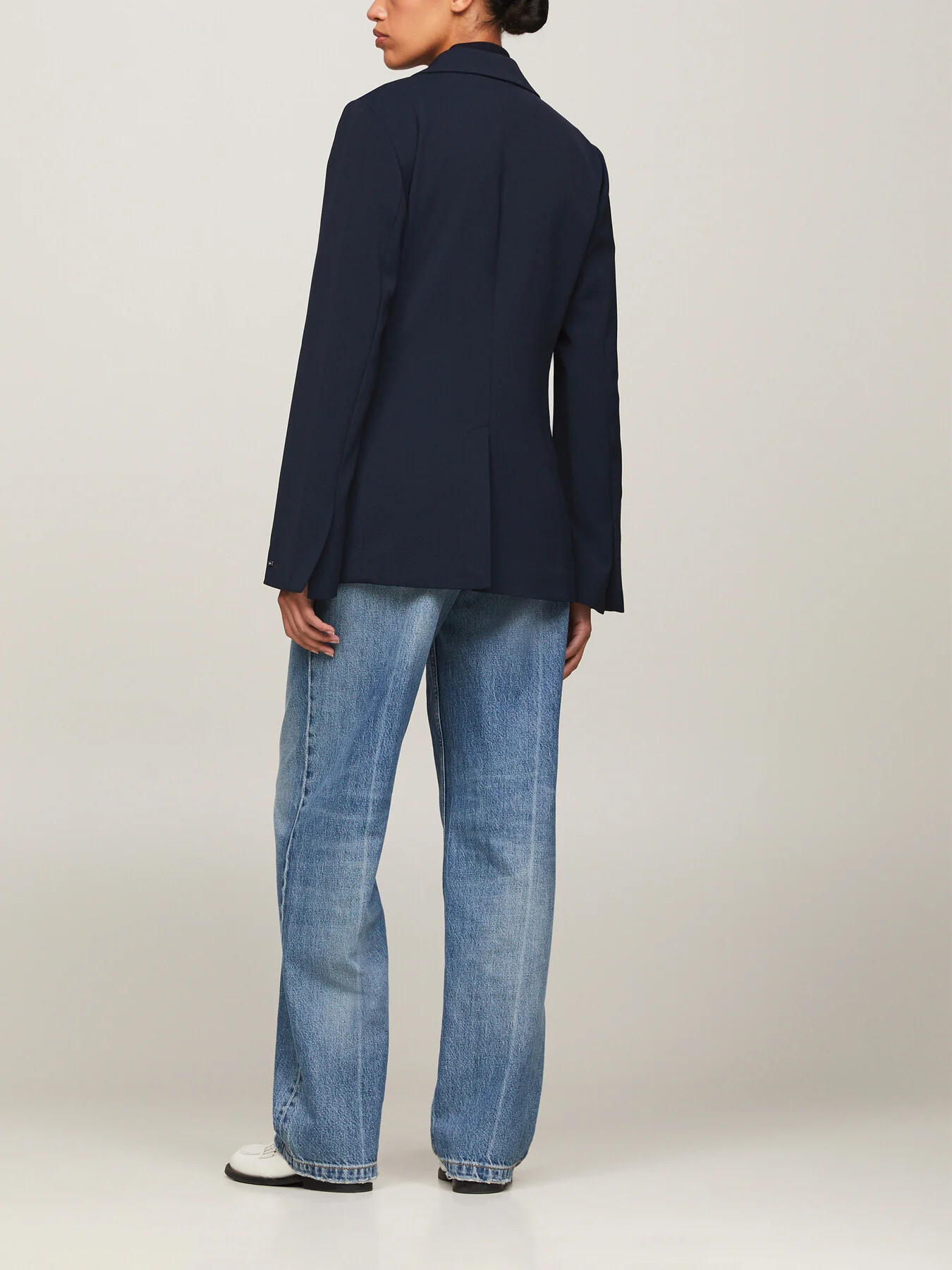Gold Button Single Breasted Blazer - Image 3