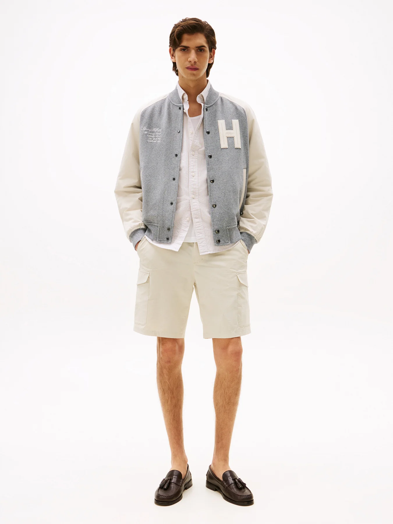 Athleisure Relaxed Bomber Jacket - Image 4