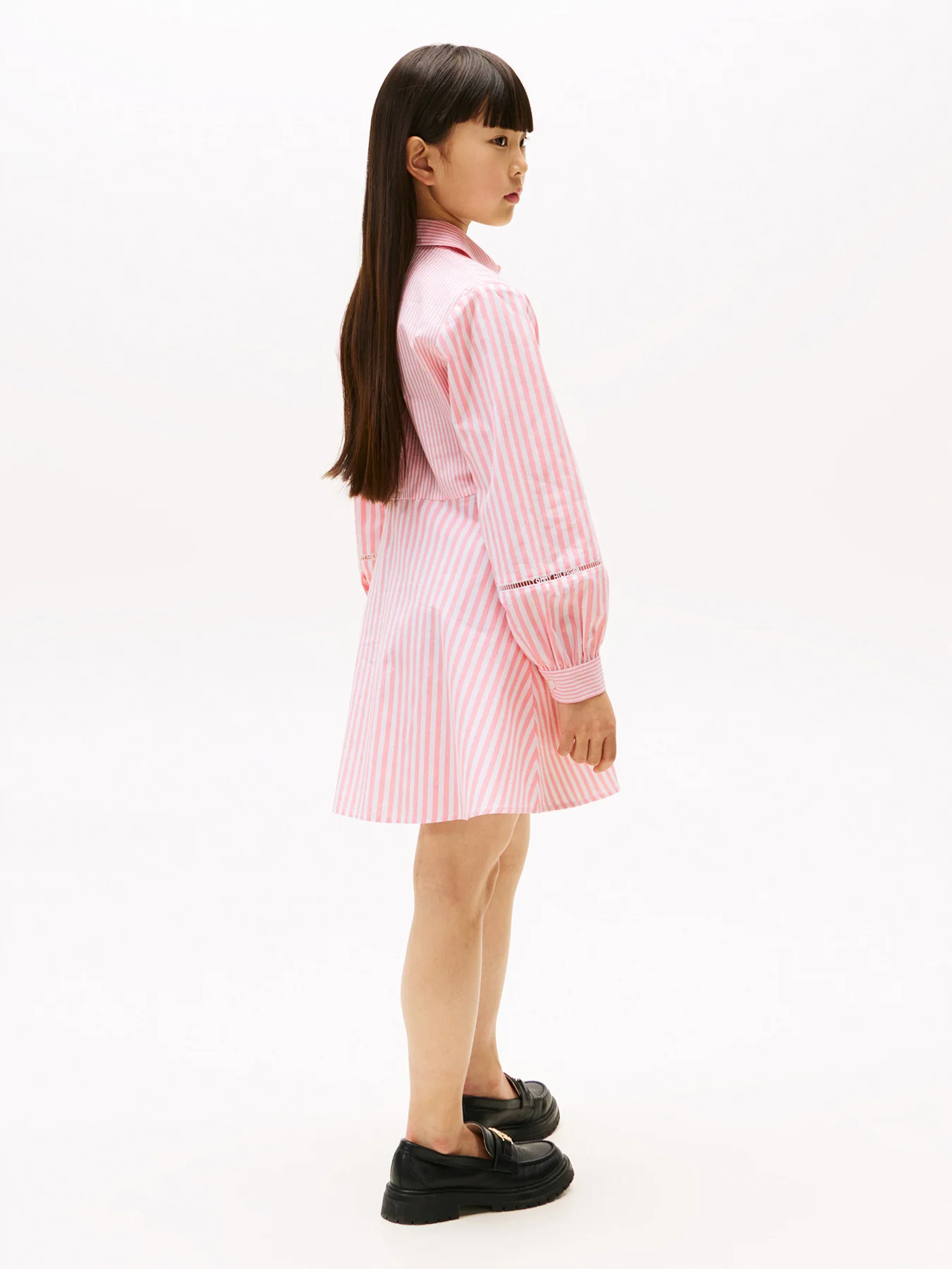 Mixed Stripe Shirt Dress - Image 3