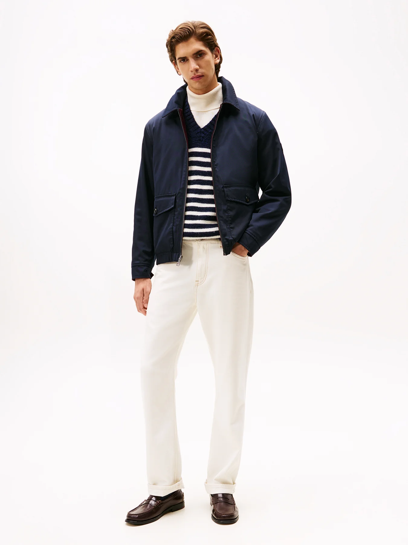 Corduroy Reversible Ivy Jacket Red - Image 5