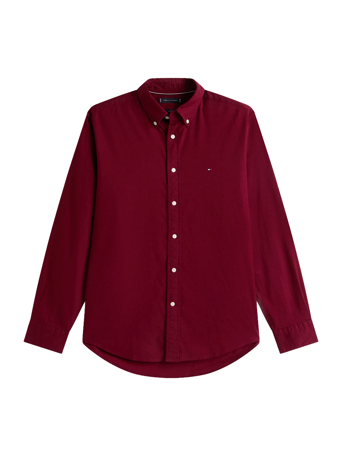 TH Flex Regular Fit Flannel Shirt Red