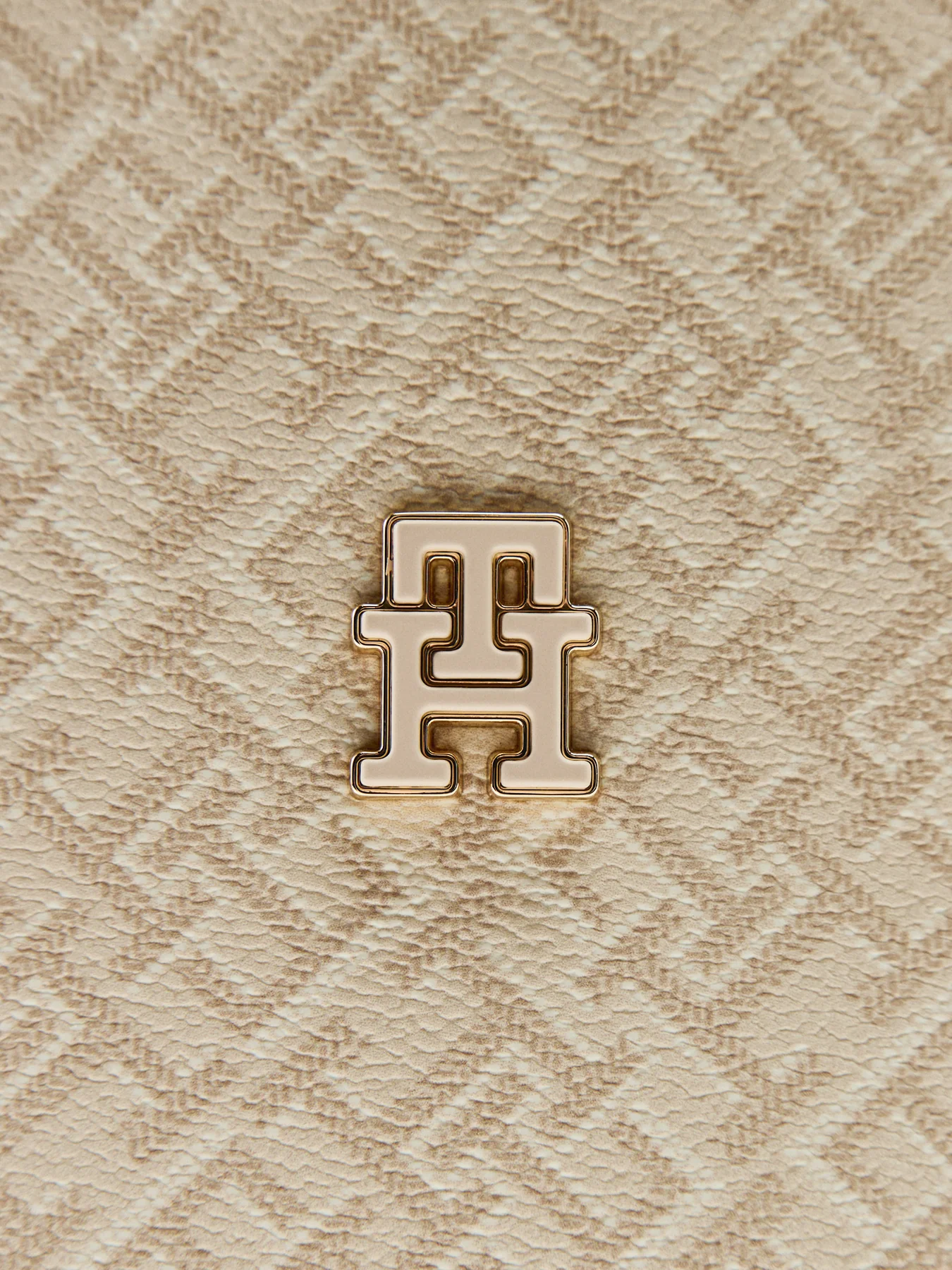 Monoplay Stripe Tote Bag Cream - Image 5