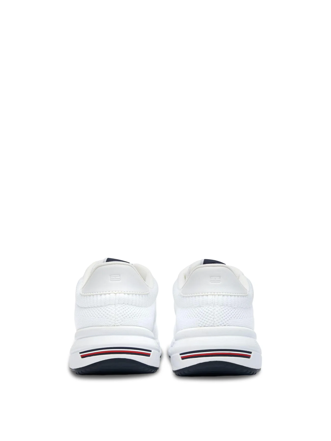 Tommy Hilfiger Lightweight Knit Trainers White - Image 3