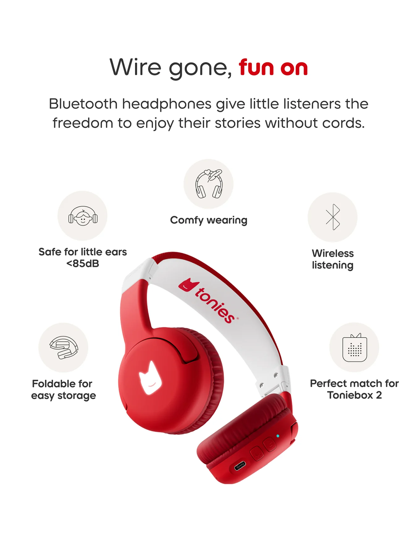 Toniebox 2 Play Set Paw Patrol & Headphones Sunset Red Bundle - Image 6