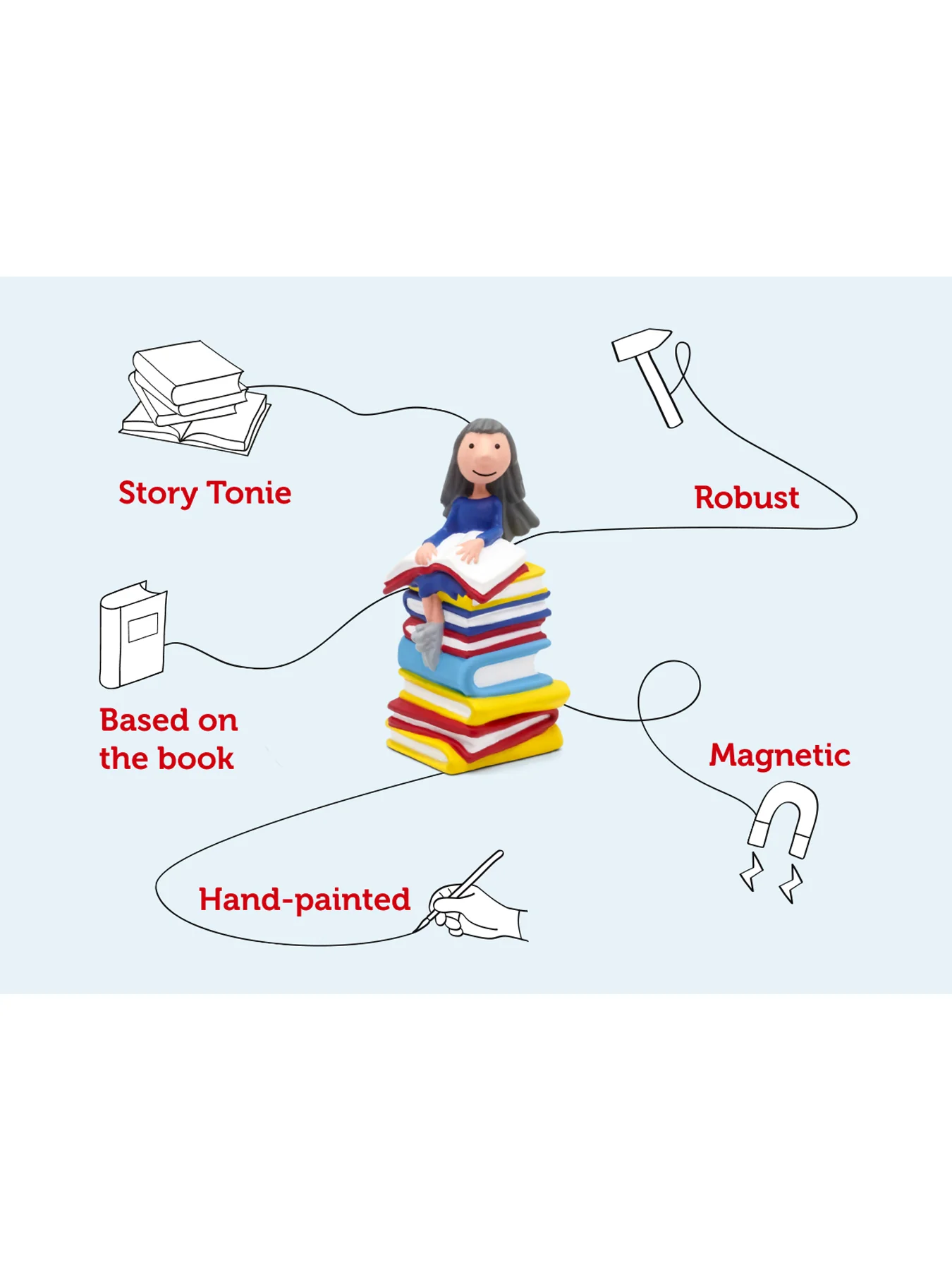 Roald Dahl Matilda Tonie Audio Character Pink - Image 3