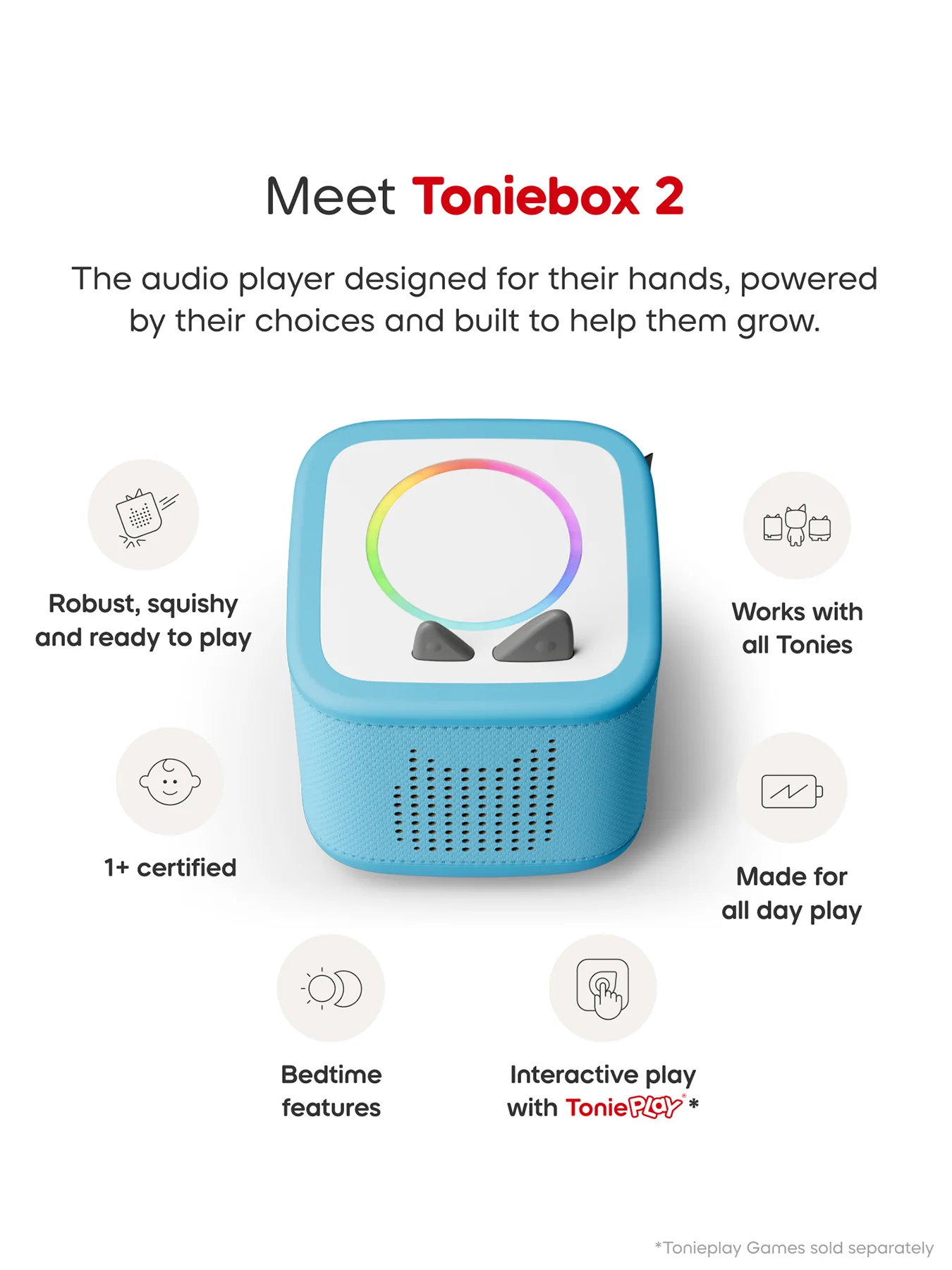 Toniebox 2 Starter Set Sky Blue - Image 3