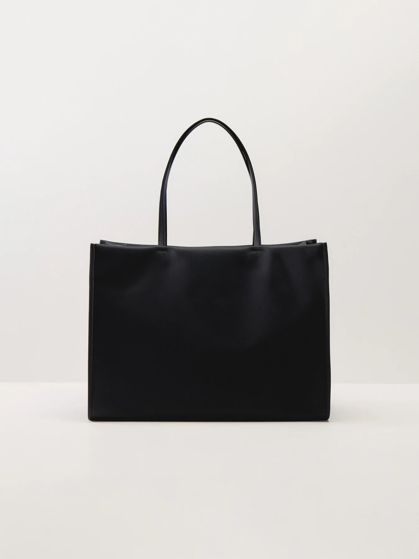 Ella Nylon Tote Black - Image 3