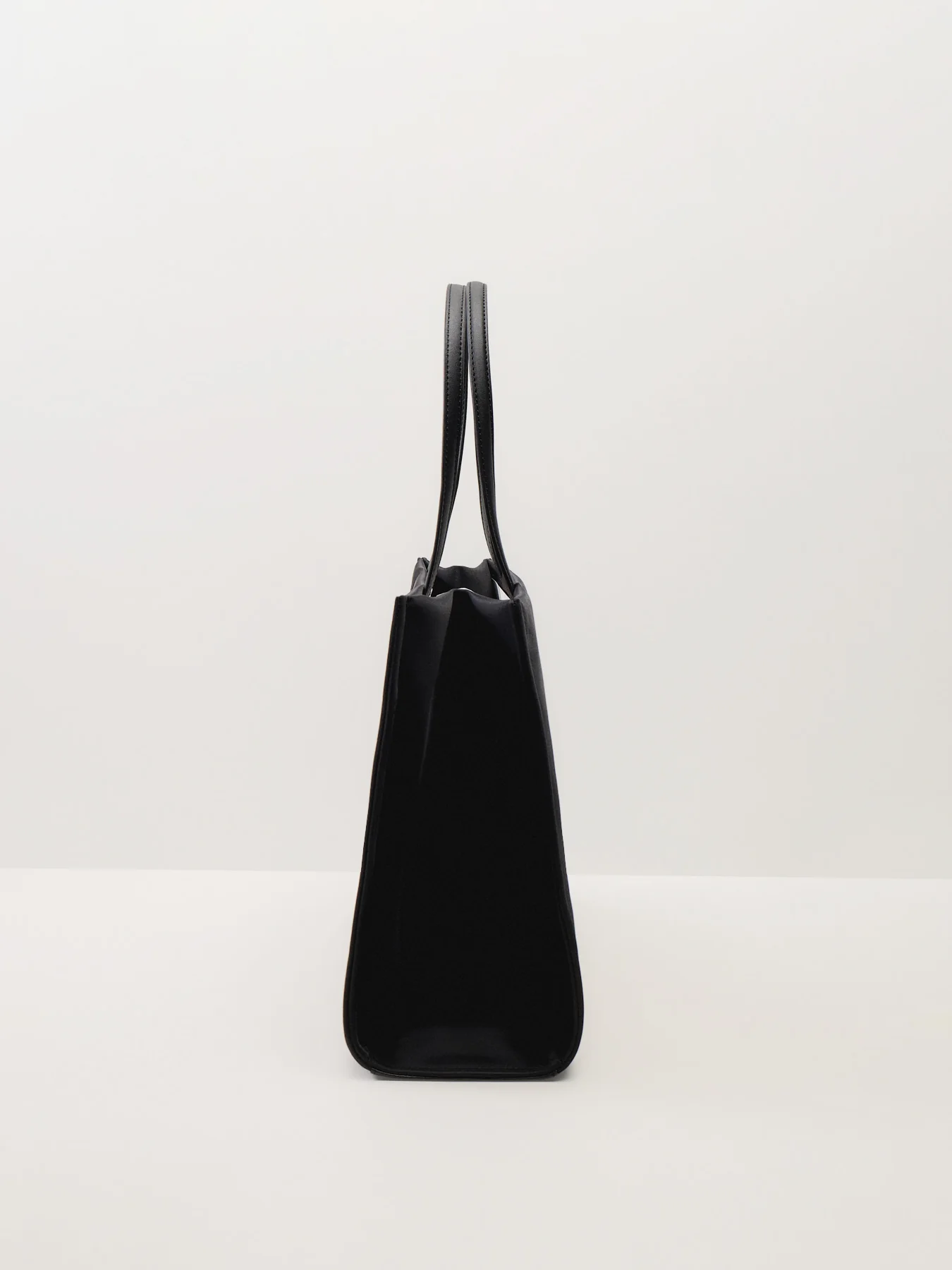 Ella Small Nylon Tote Black - Image 3