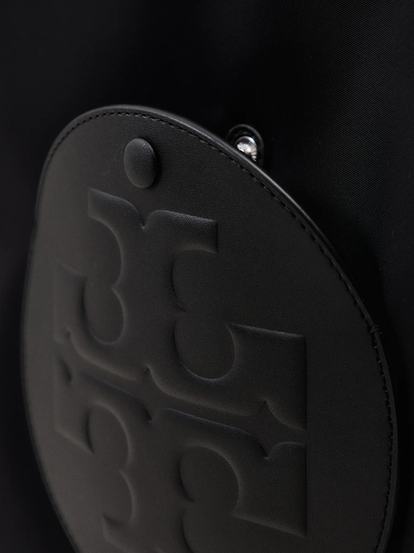 Ella Small Nylon Tote Black - Image 4