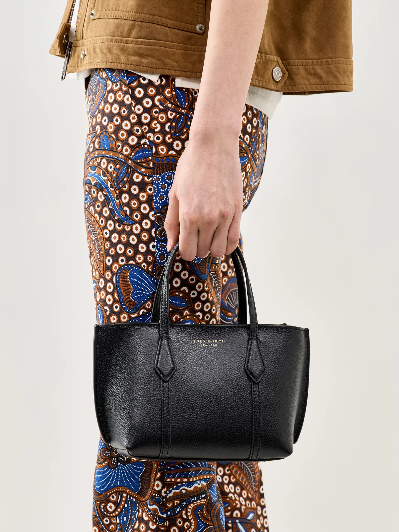 Perry Mini Tote Black - Image 2