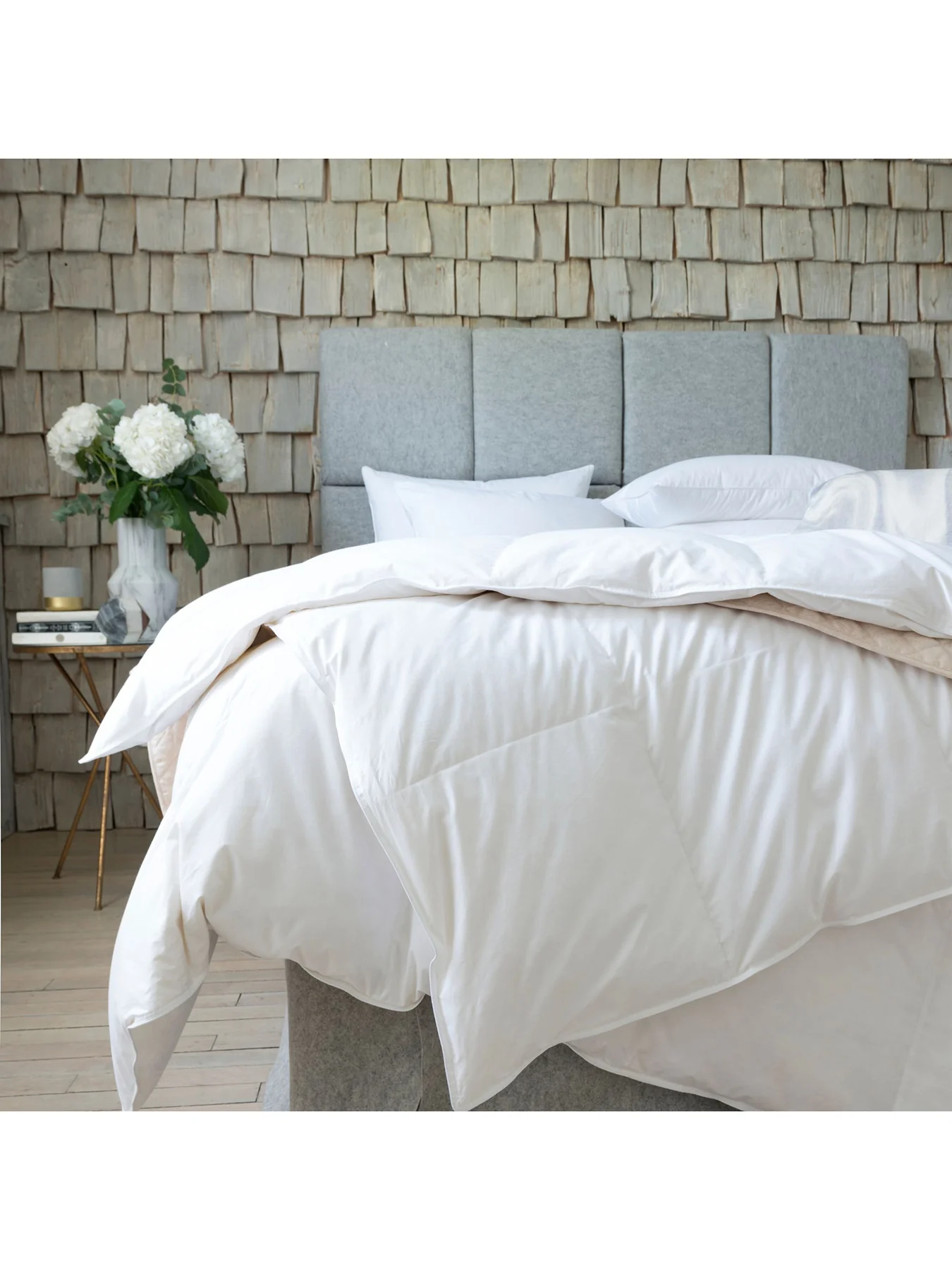 Goose Feather and Down Duvet 10.5 Tog White Superking - Image 3