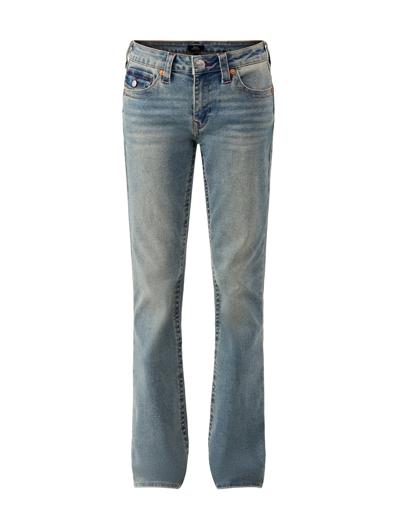 Bootcut Big-T Flap Denim Jeans Blue