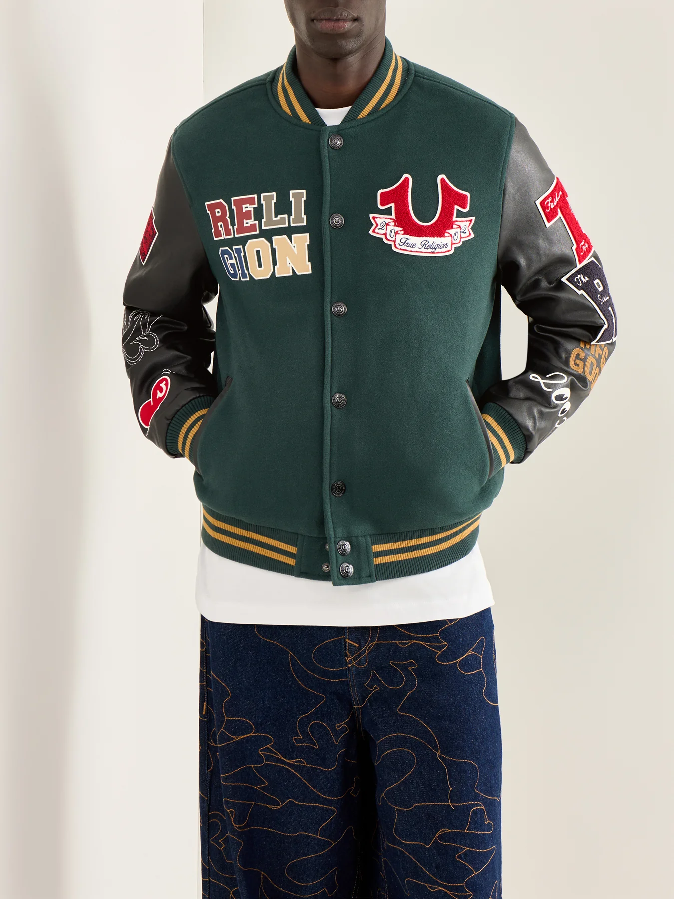 Cat Lover Varsity Jacket - Image 4