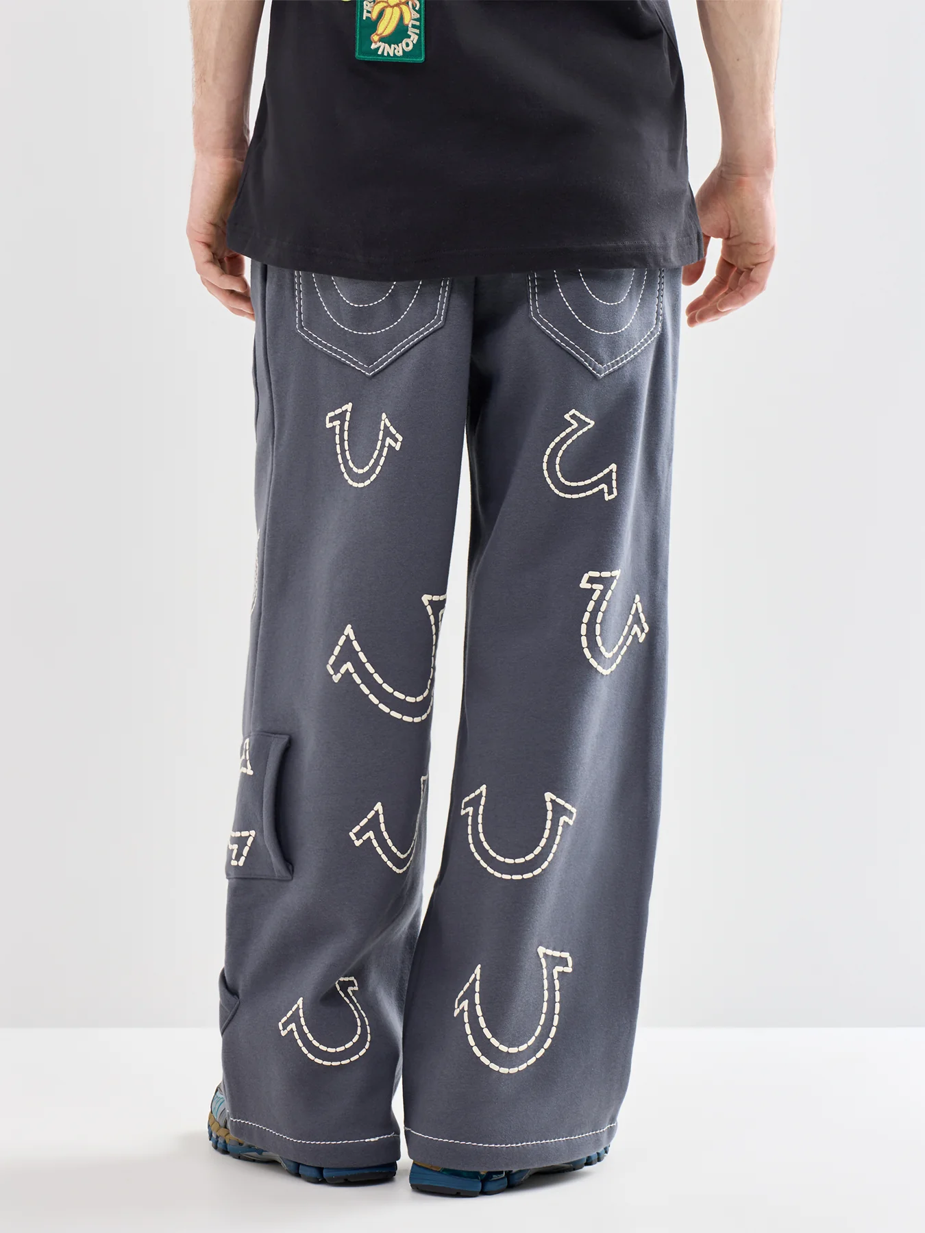 Baggy Sweatpants Grey - Image 5