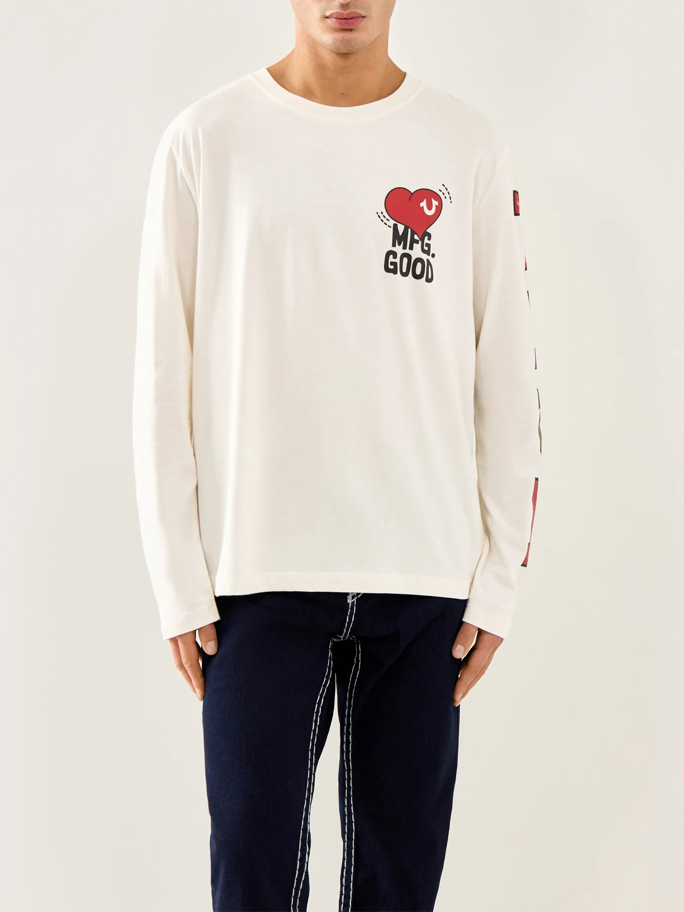Love Mfg Good Long Sleeve Tee - Image 4