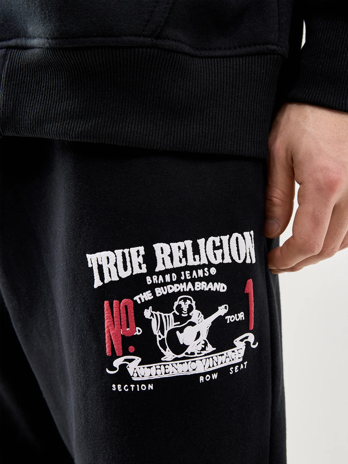 Number One Joggers Black - Image 3