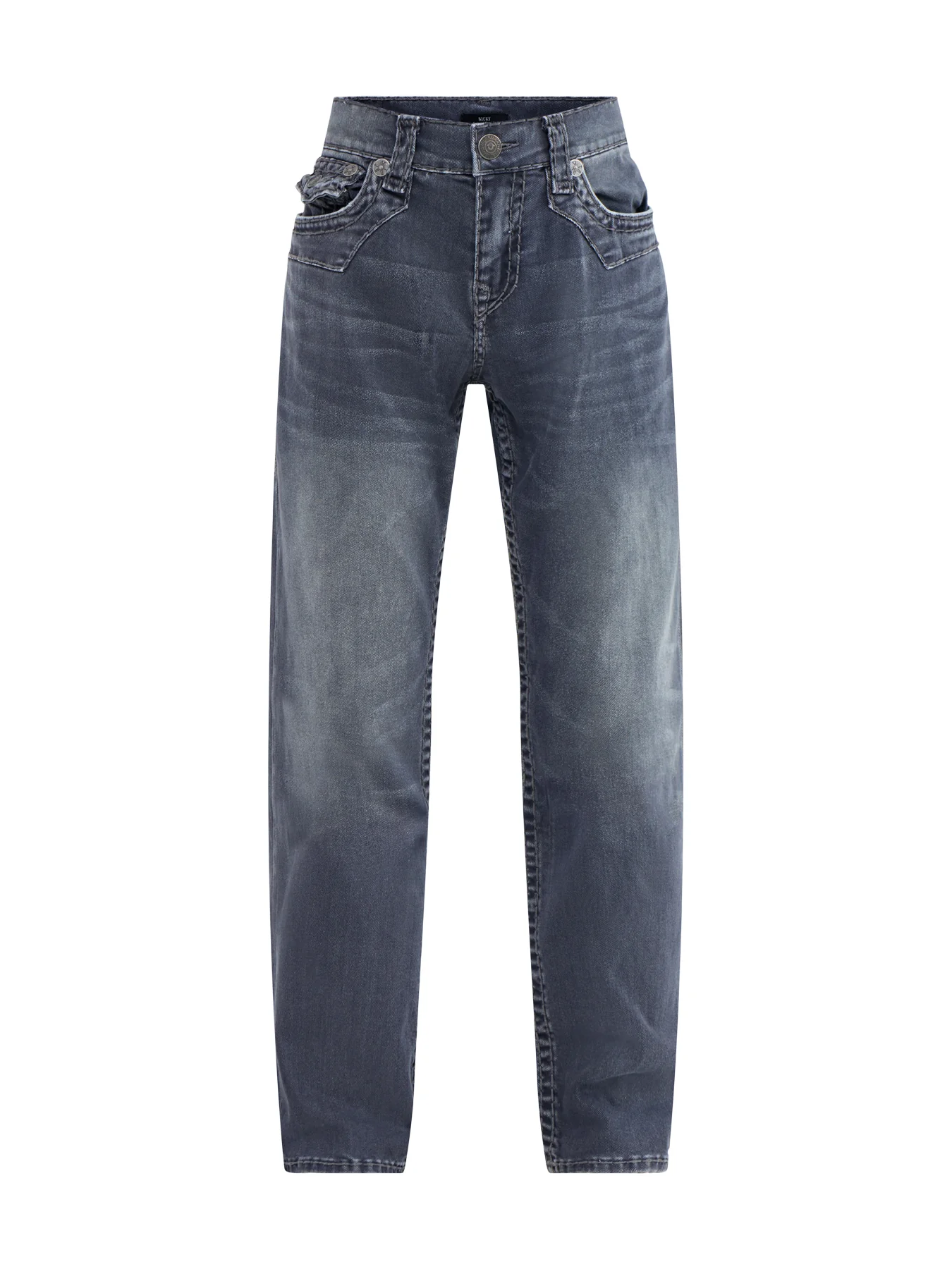 Ricky Straight Leg Jeans Grey