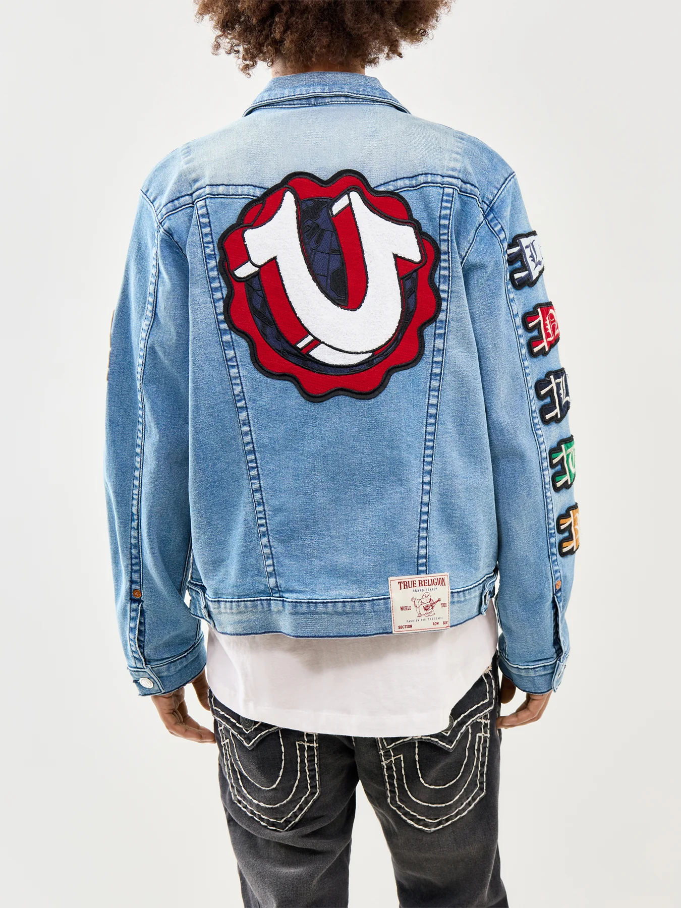 Varsity Jimmy Jacket Blue - Image 5