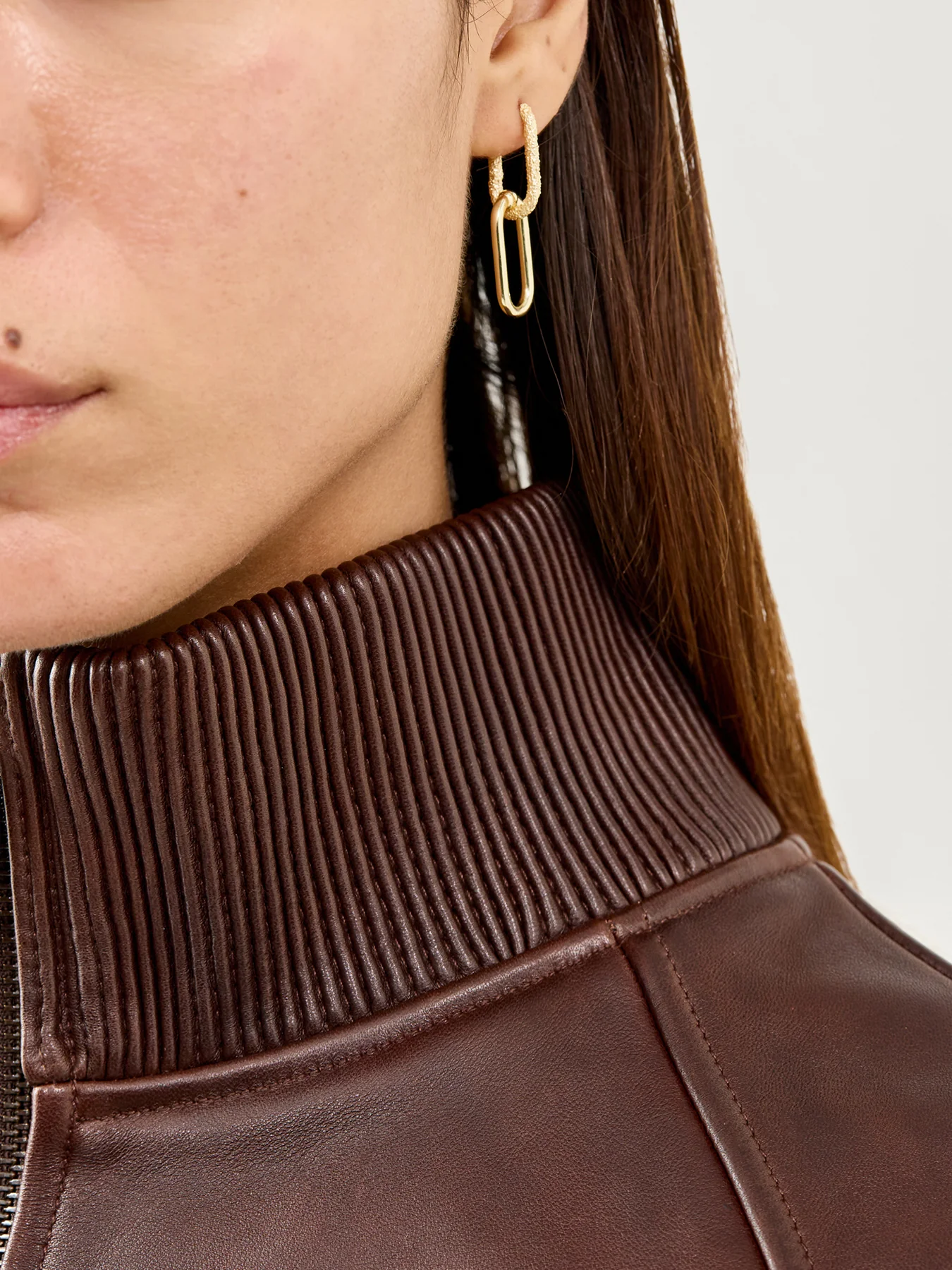Belong Gold Plated Drop Earrings - Image 2