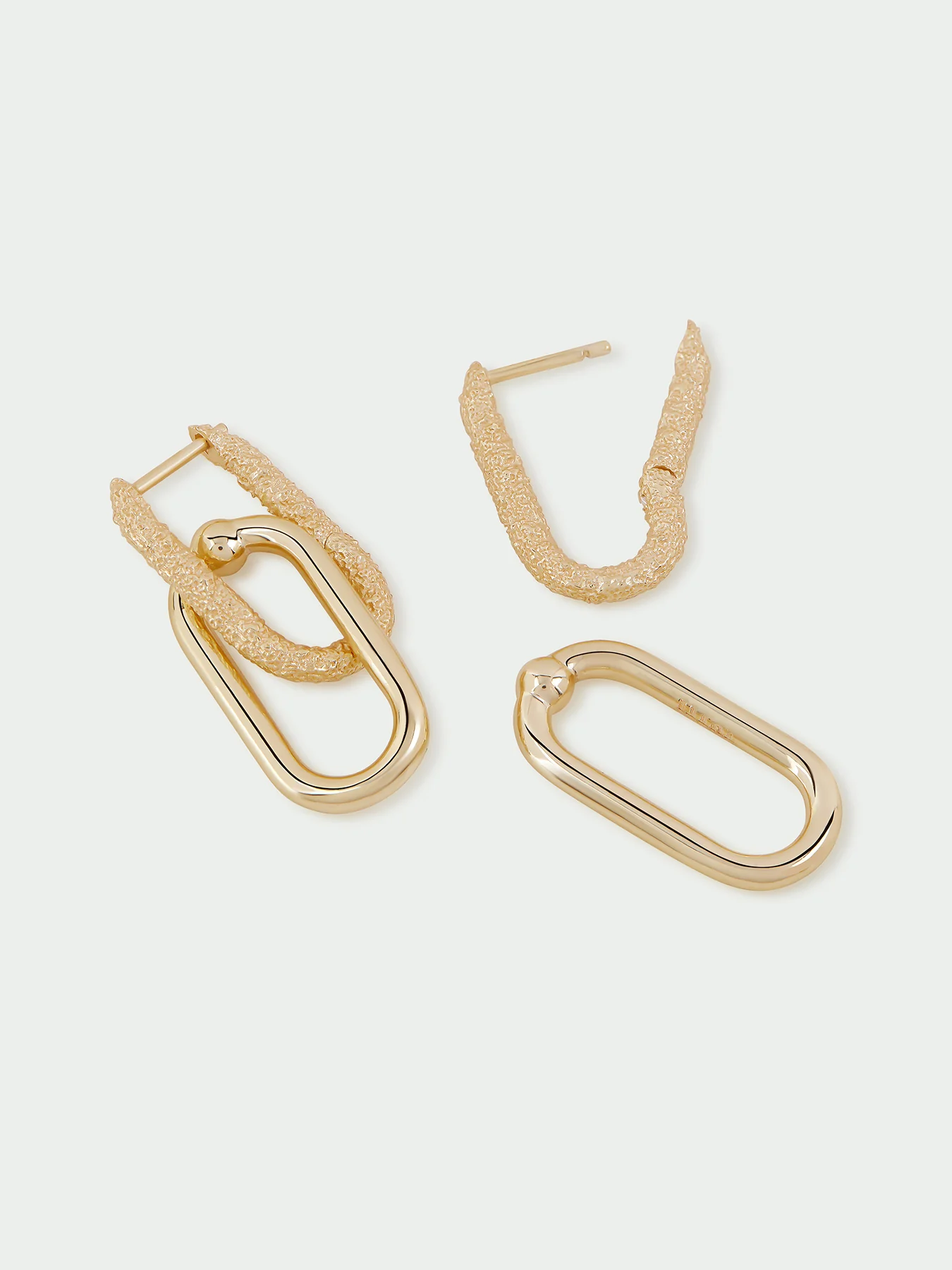 Belong Gold Plated Drop Earrings - Image 4