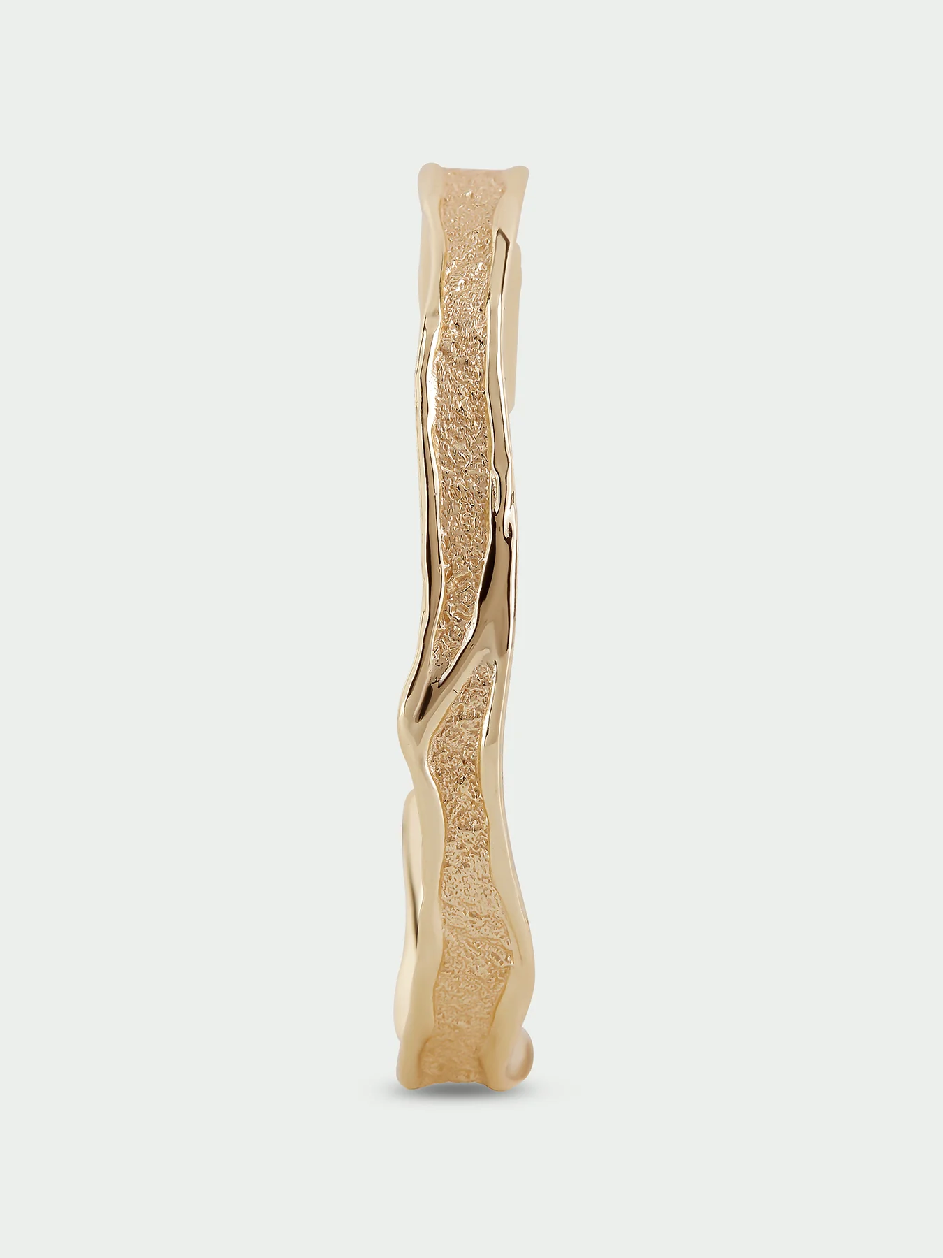Branch Gold Plated Bangle - Image 3