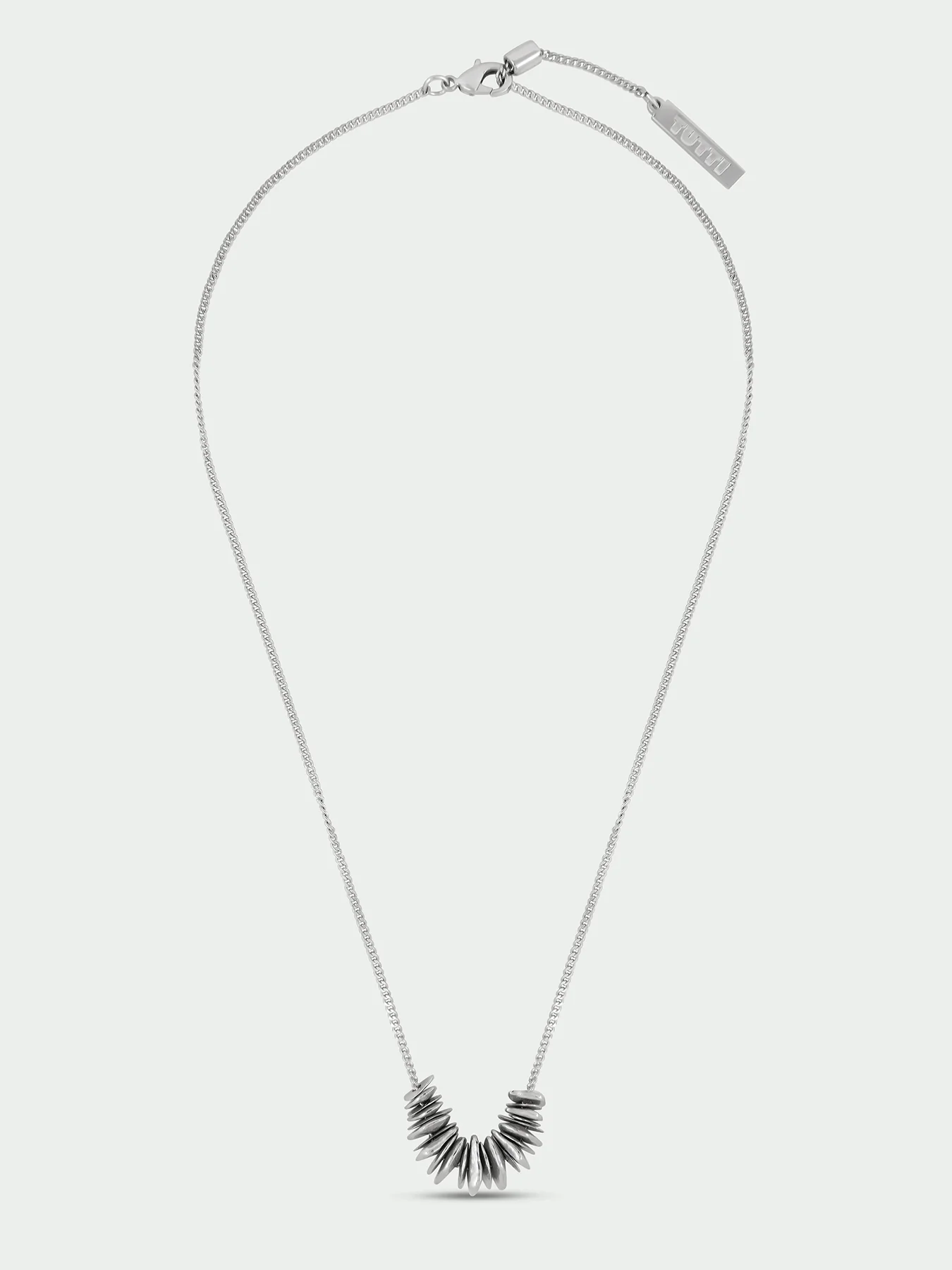 Cairn Sterling Silver Plated Pendant Necklace - Image 3