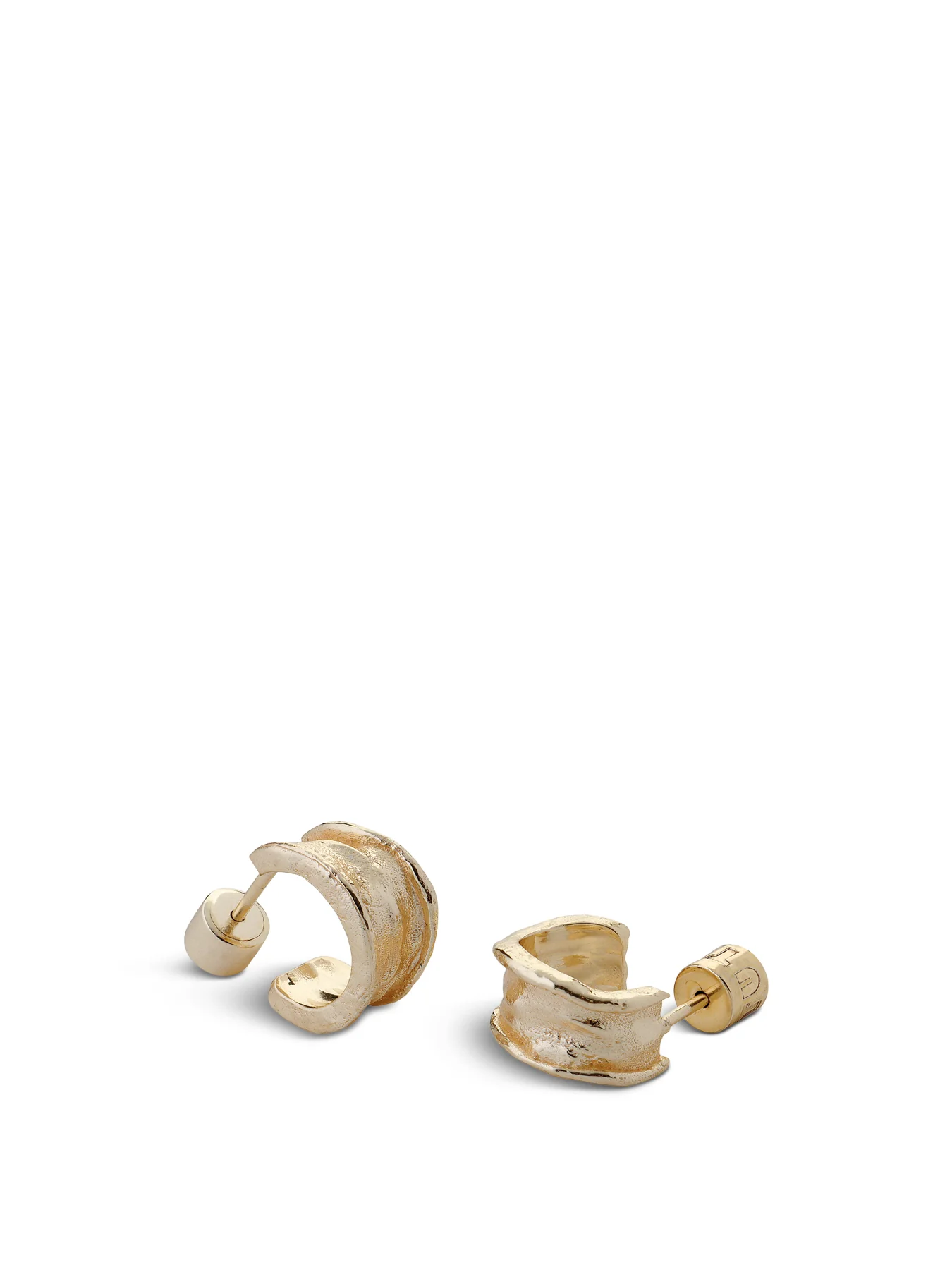 Driftline Earrings Gold