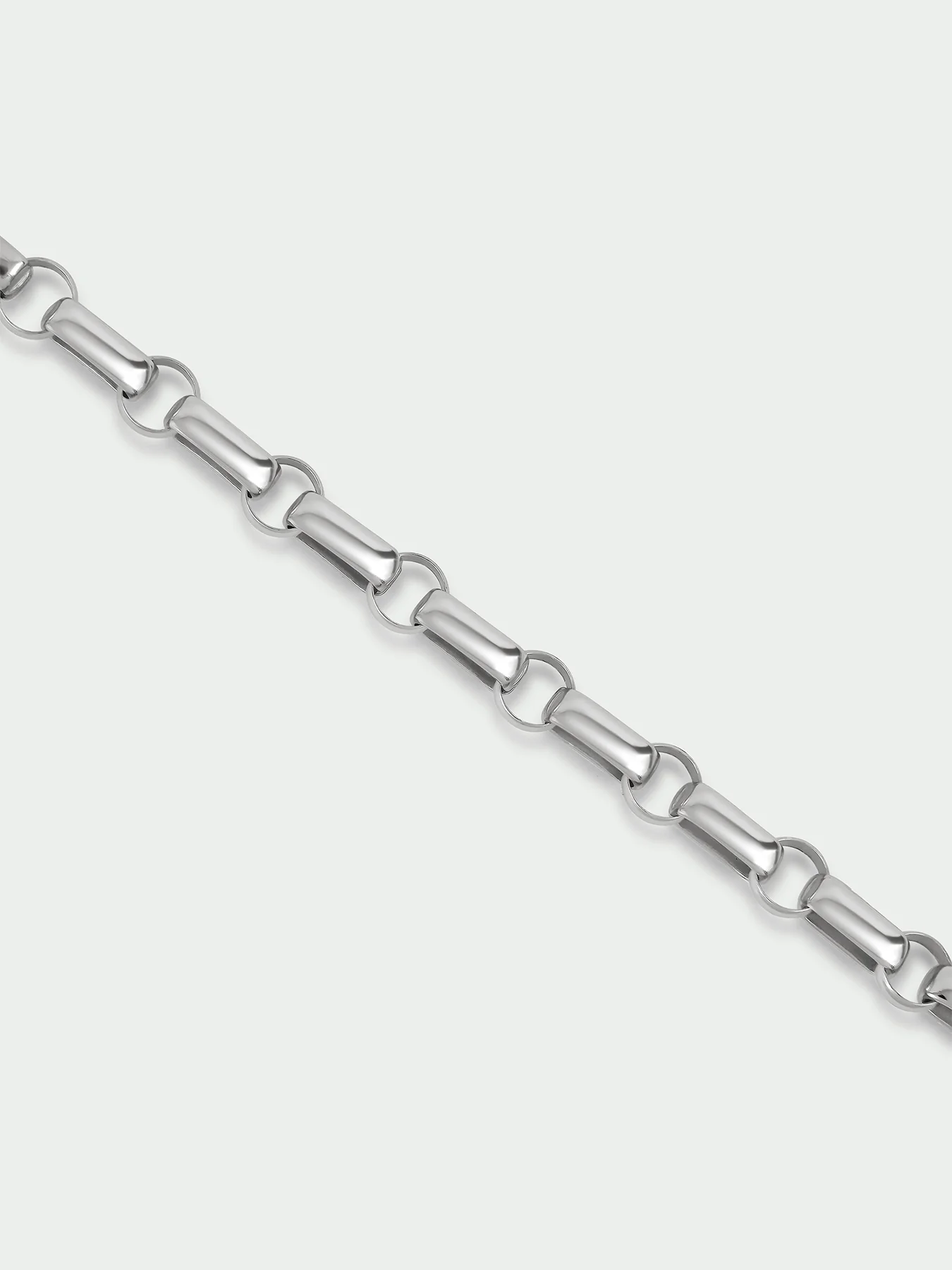 Fusion Sterling Silver Plated Chain Bracelet - Image 3