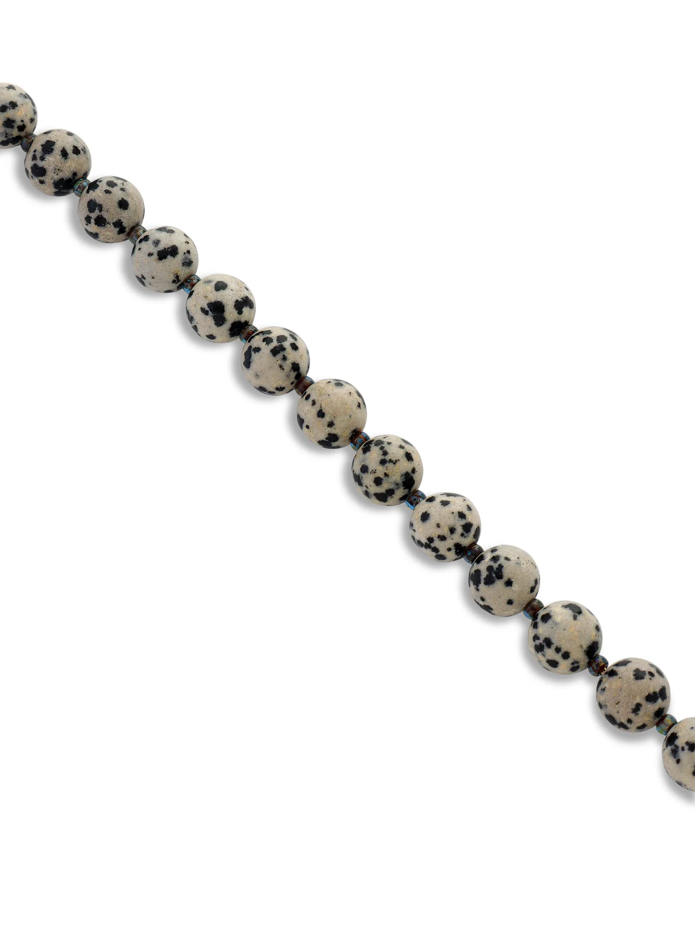 Jasper Beaded Bracelet Gold - Image 3