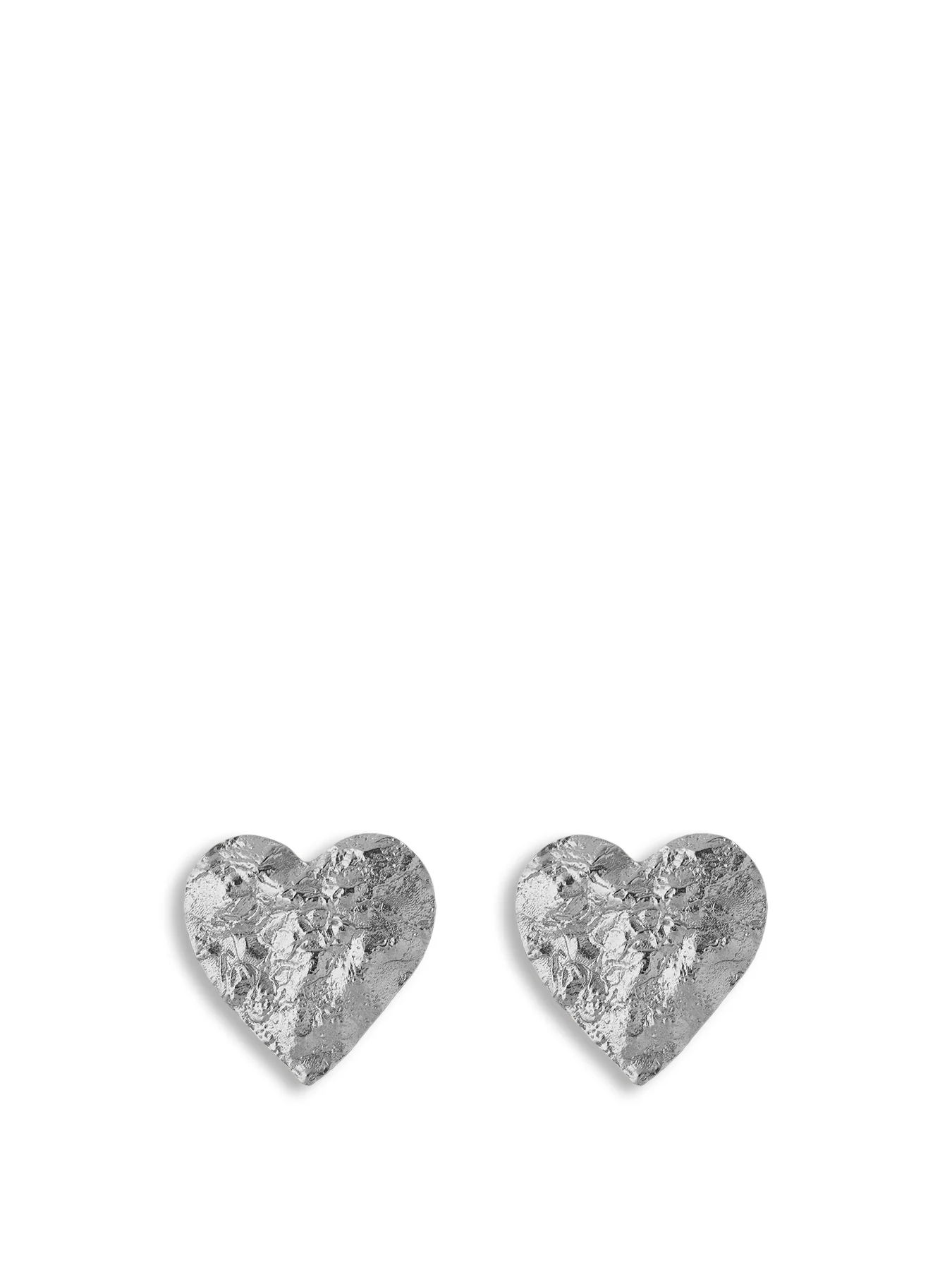 Revere Earrings Large Silver