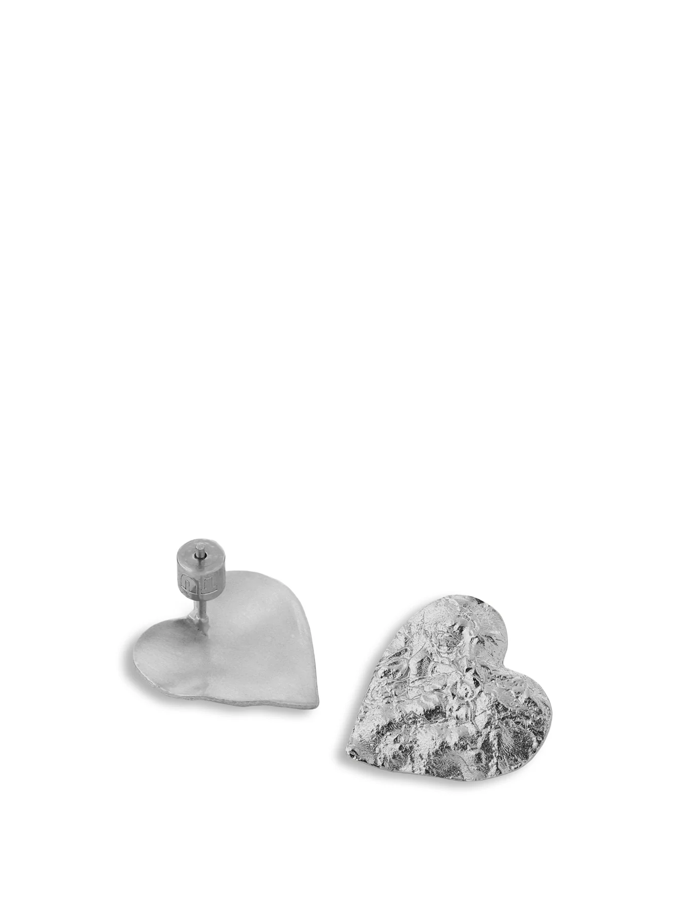 Revere Earrings Large Silver - Image 4
