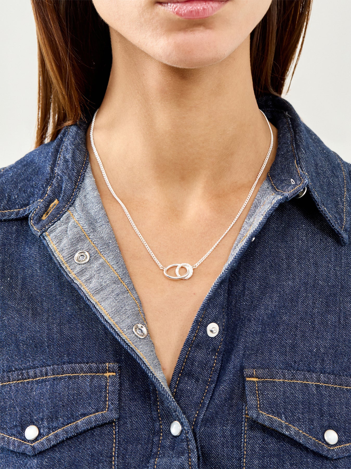 Rhythm Necklace Silver - Image 2