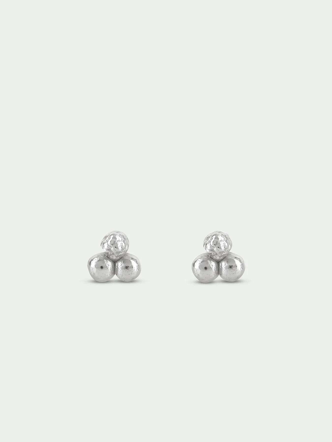 Ritual Earrings Silver - Image 3