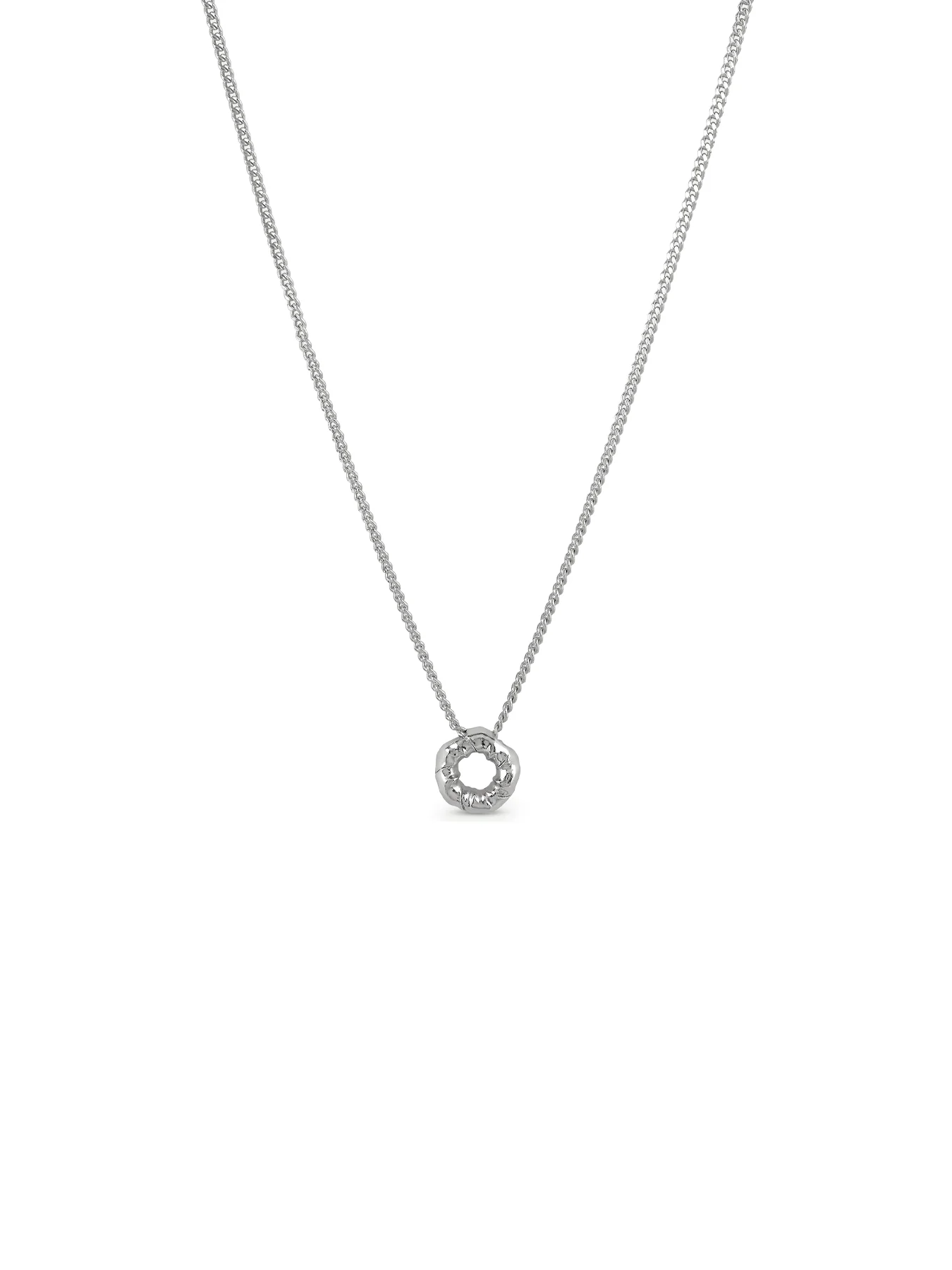 Silence Necklace Silver