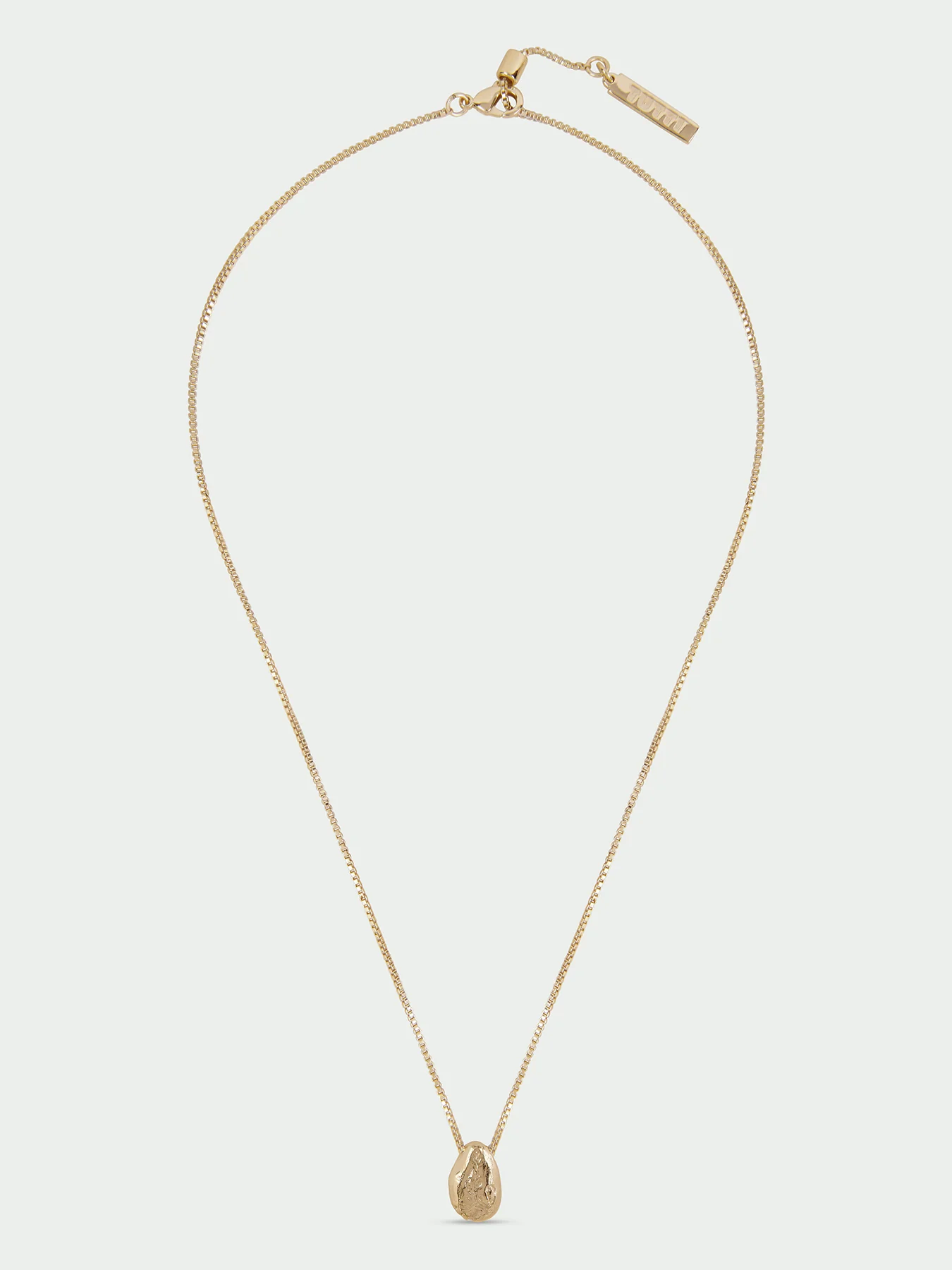 Stone Necklace Gold - Image 3