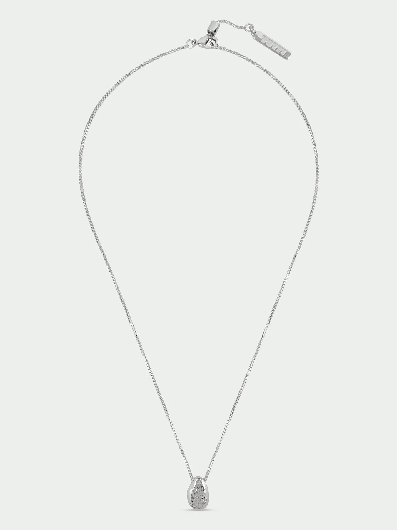 Stone Necklace Silver - Image 3